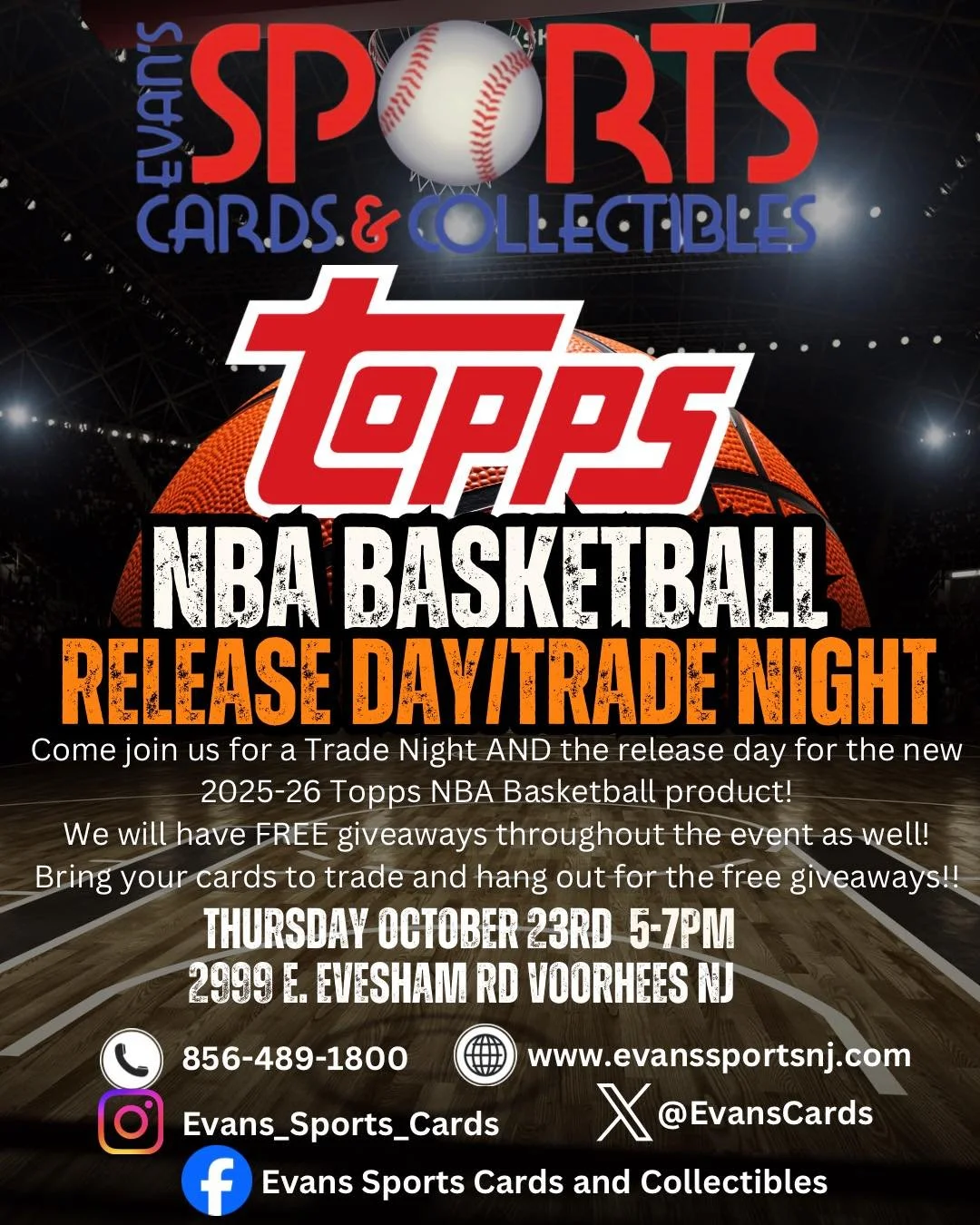 Don’t forget to join us tonight from 5-7pm !!