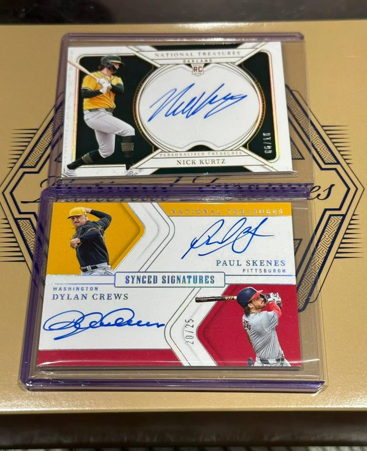 Some Allen &amp; Ginter and National Treasures Baseball hits !!!