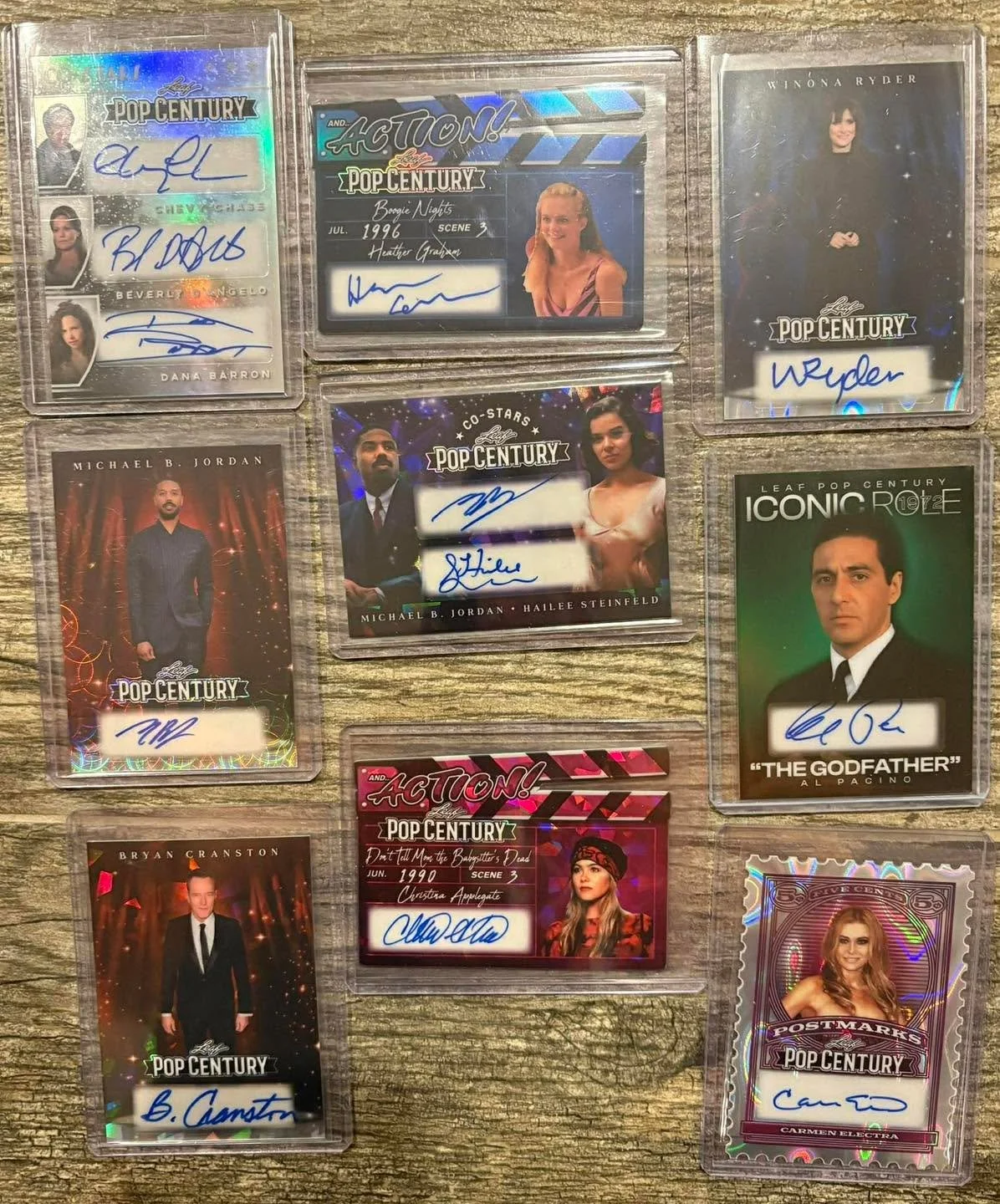 What a case of Leaf Pop Century!
All autos are 1/1 !!!