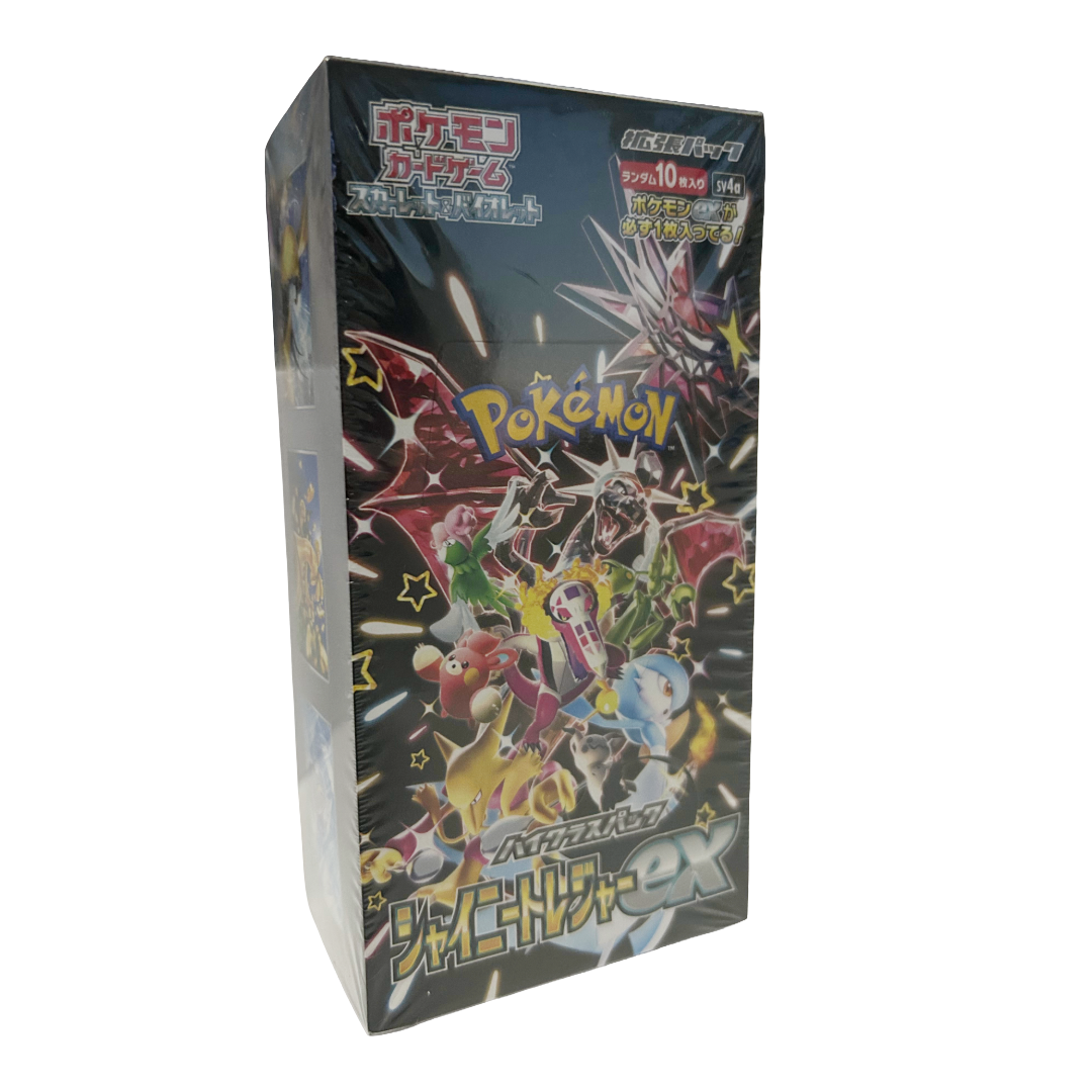 Shiny Treasures Japanese Booster Box – Pokémon TCG High-Class Set (2023)