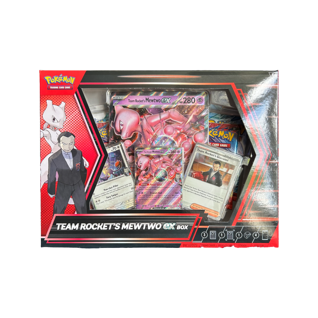 🧪 Team Rocket’s Mewtwo EX Box – English