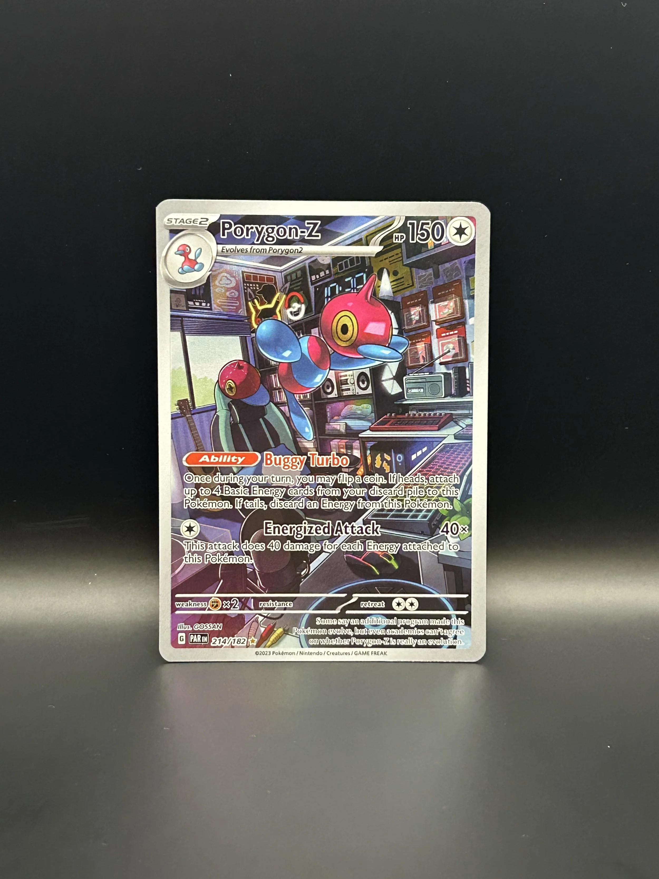 Porygon-Z  214/182 Illustration Rare Paradox Rift NM-LP