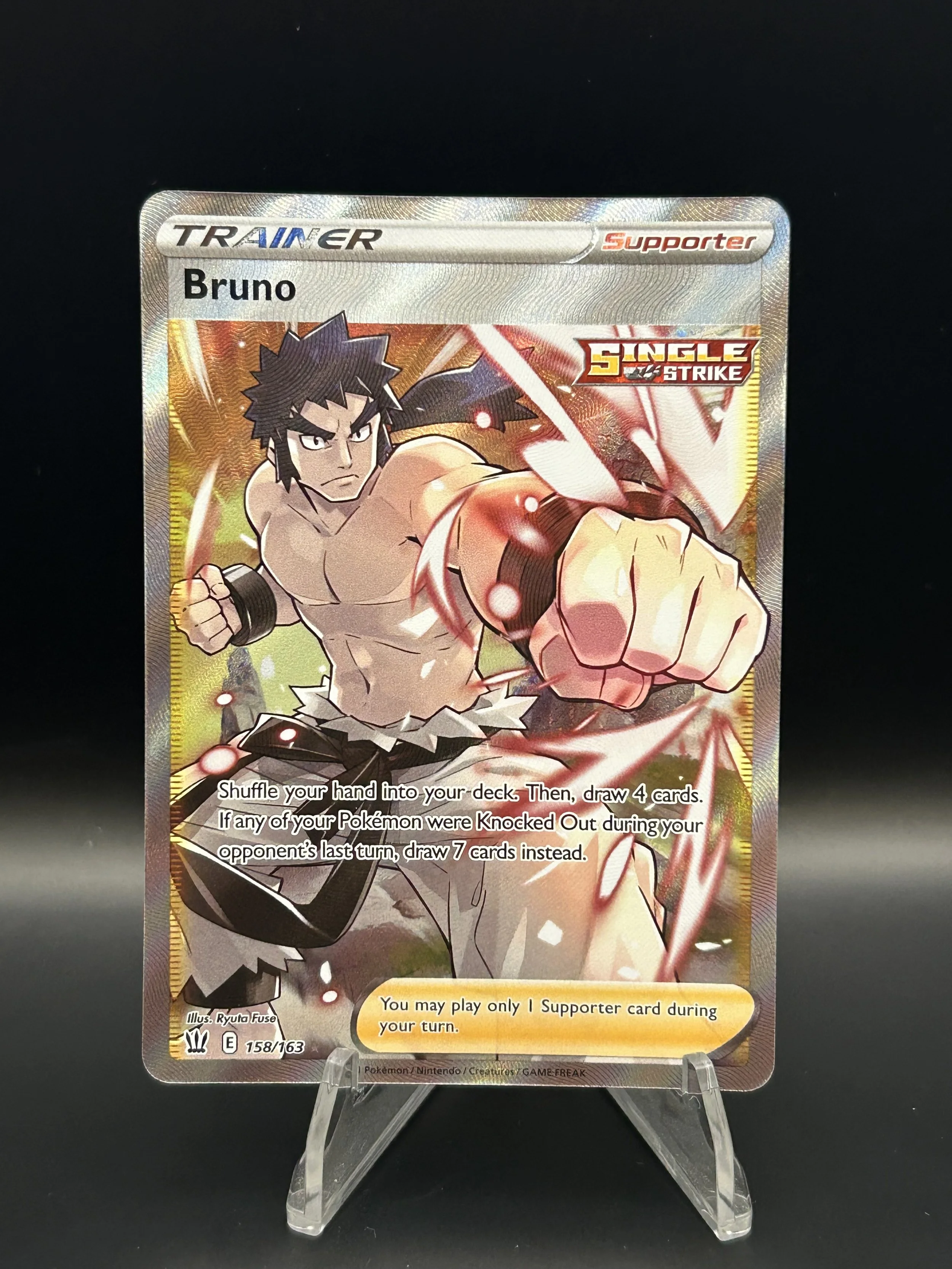 Bruno (Full Art) 158/163 Ultra Rare Battle Styles NM-LP