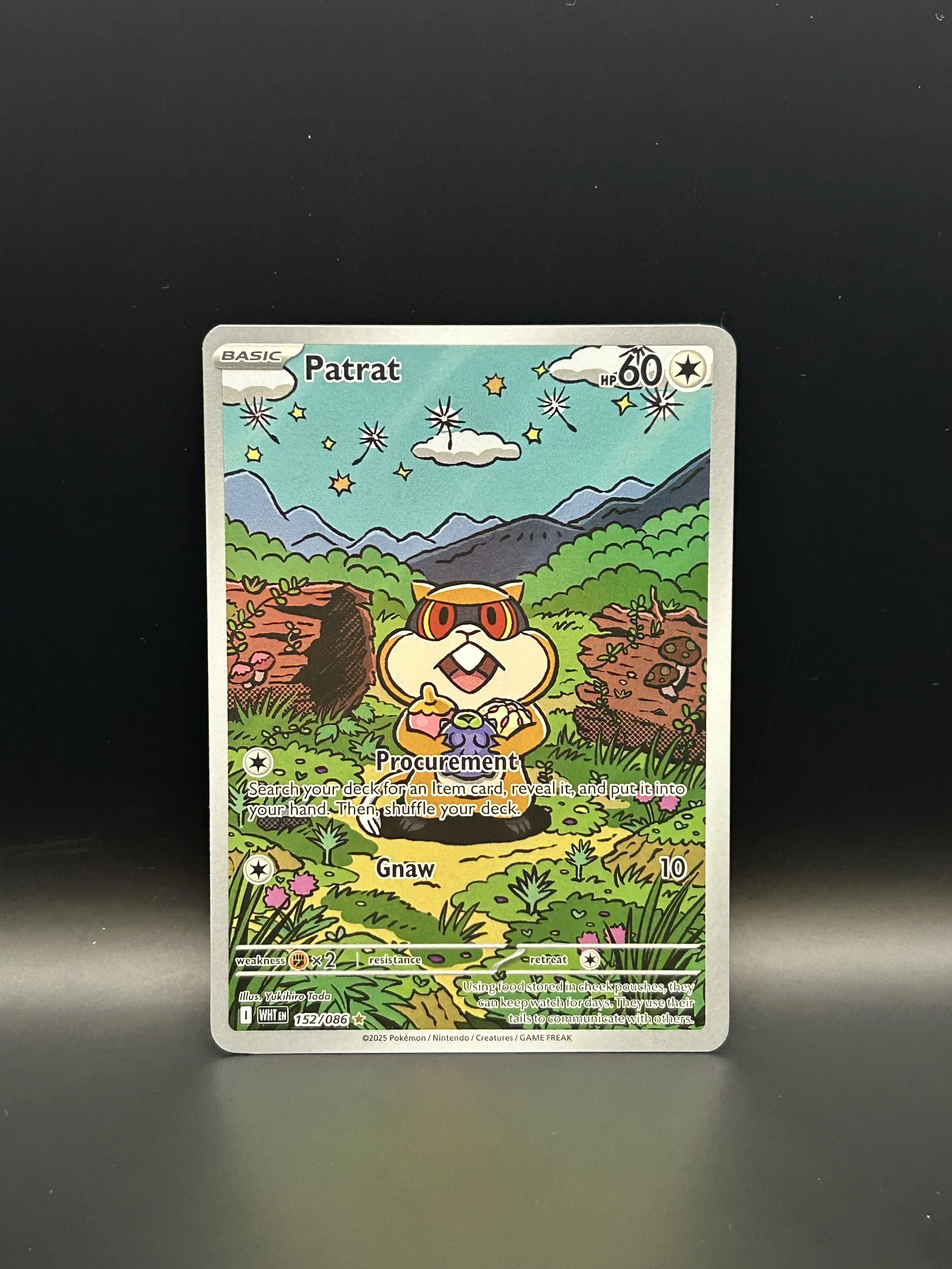 Patrat 152/086 Illustration Rare White Flare NM-LP