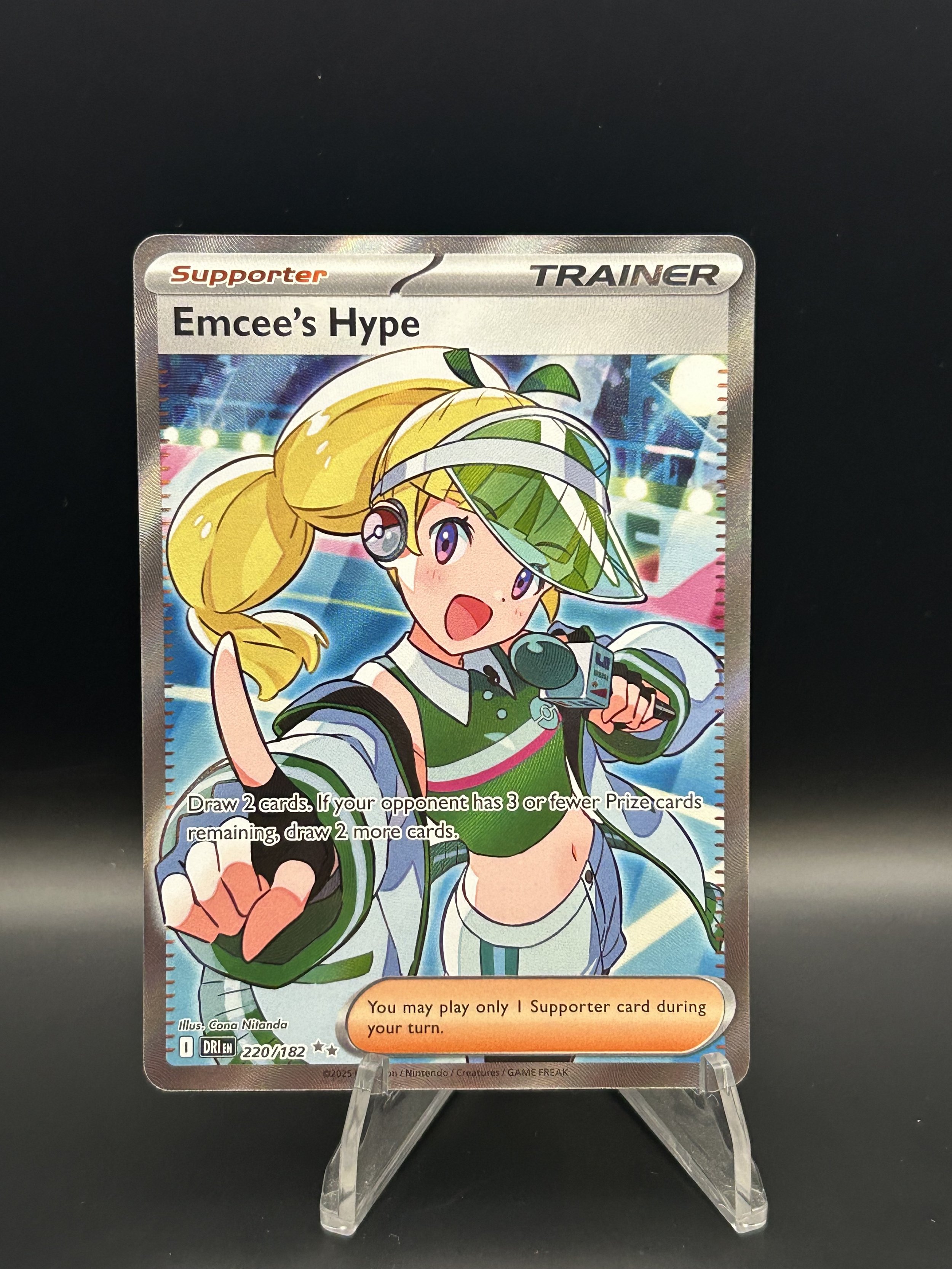 Emcee's Hype 220/182 Ultra Rare Destined Rivals NM-LP