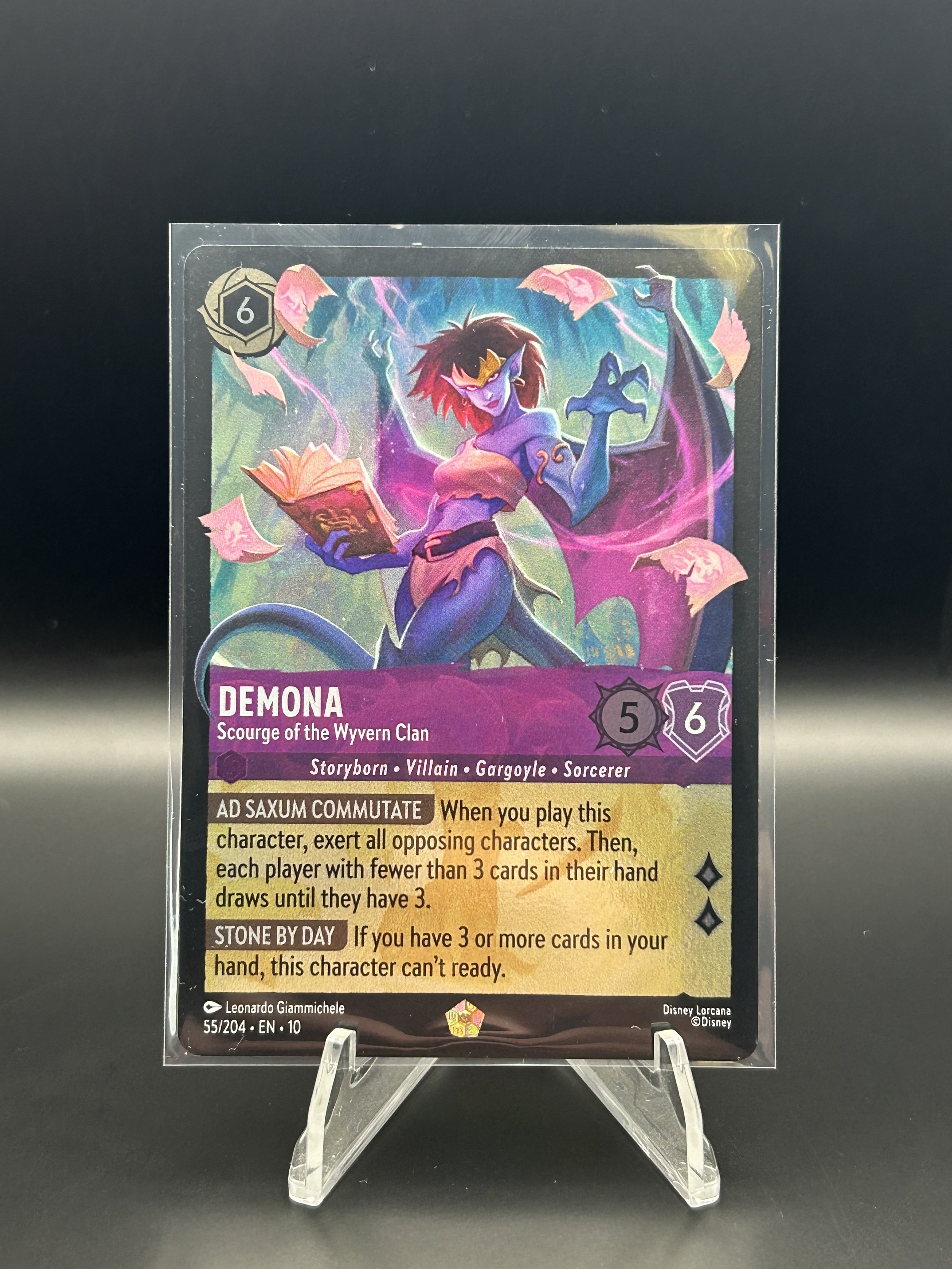Demona Legendary 55/204 – Cold Foil (Whispers in the Well)