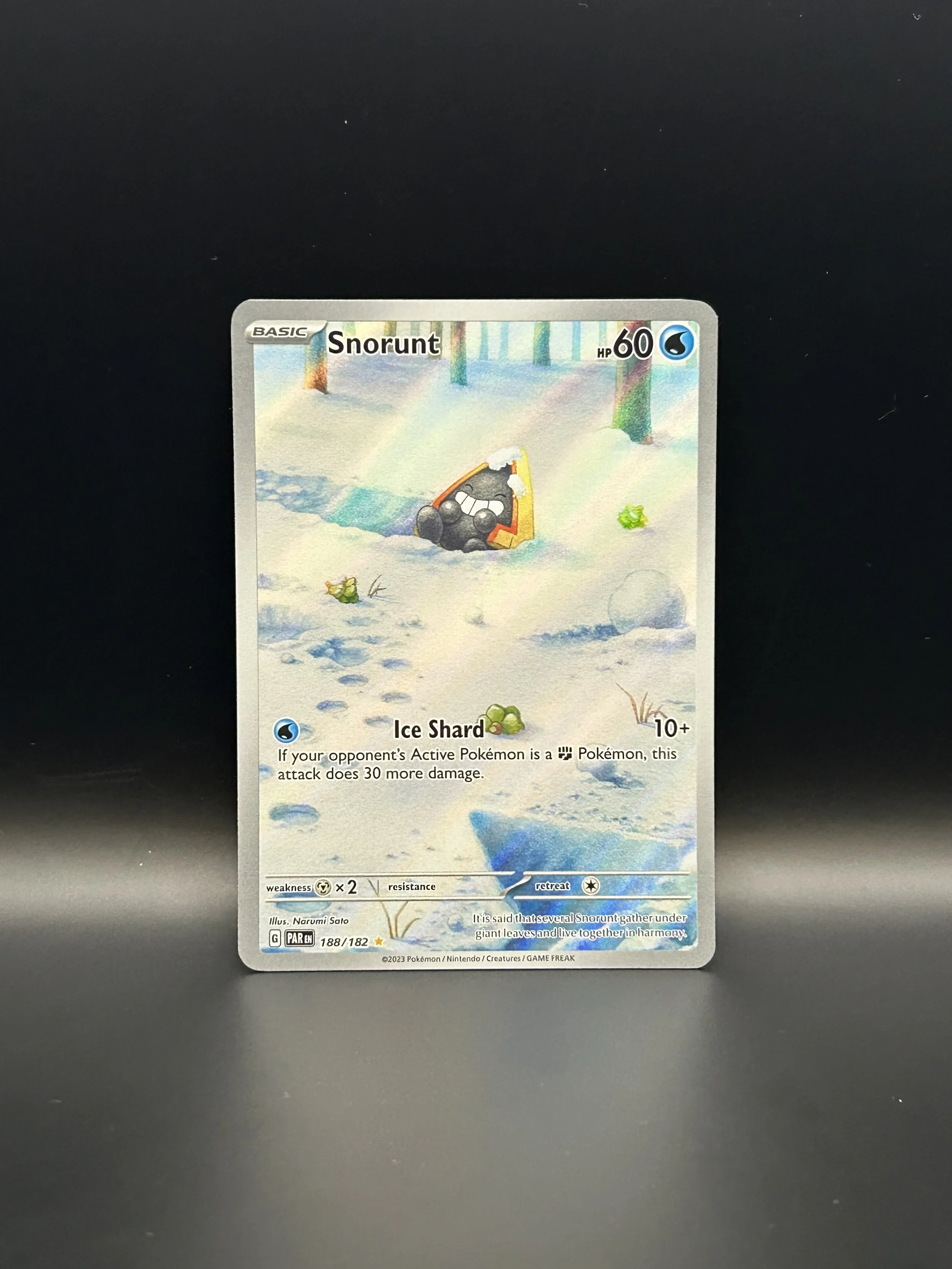 Snorunt 188/182 Illustration Rare Paradox Rift NM-LP