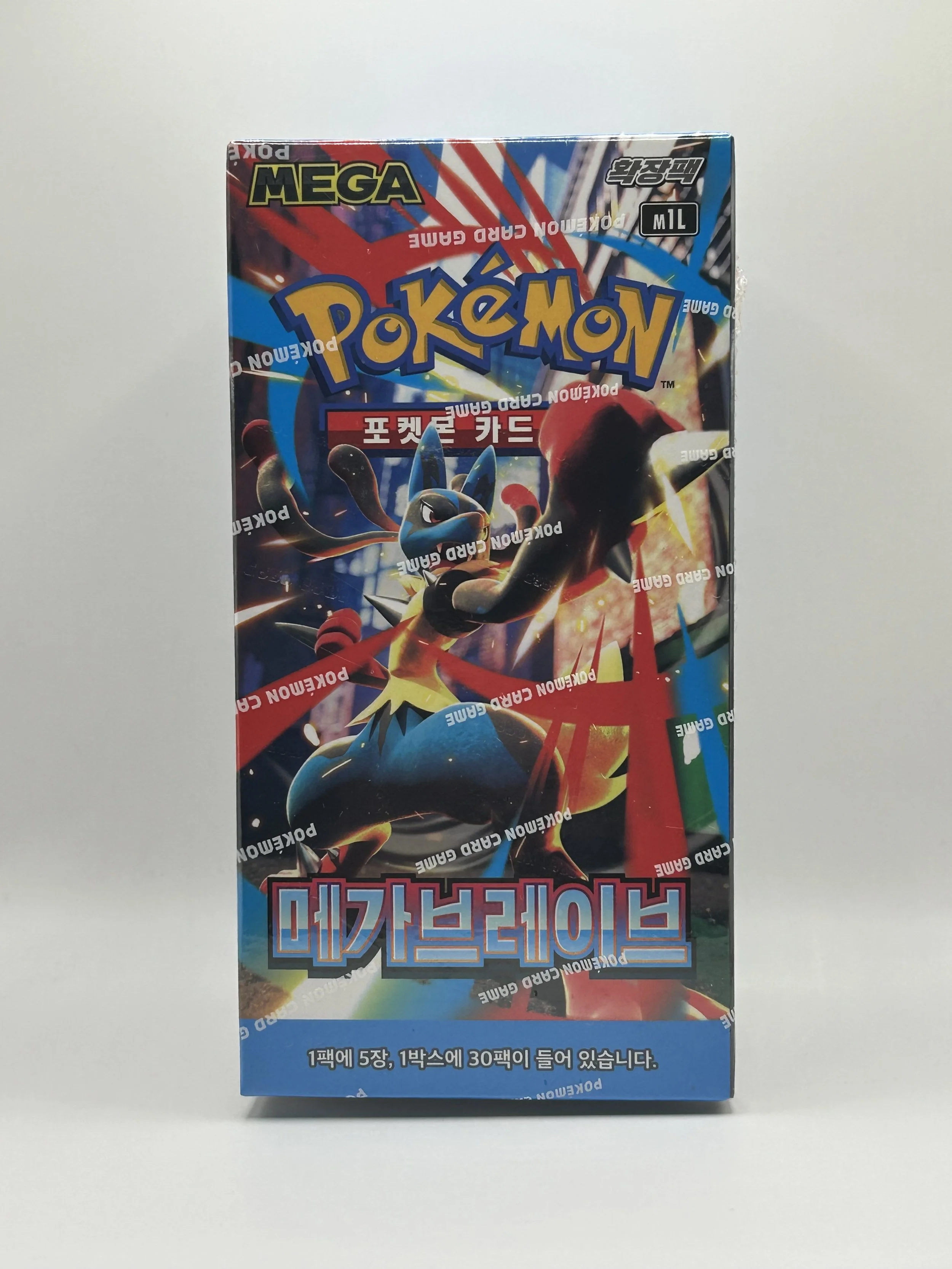 🎵 Pokémon TCG: Mega Brave Booster Box – Korean