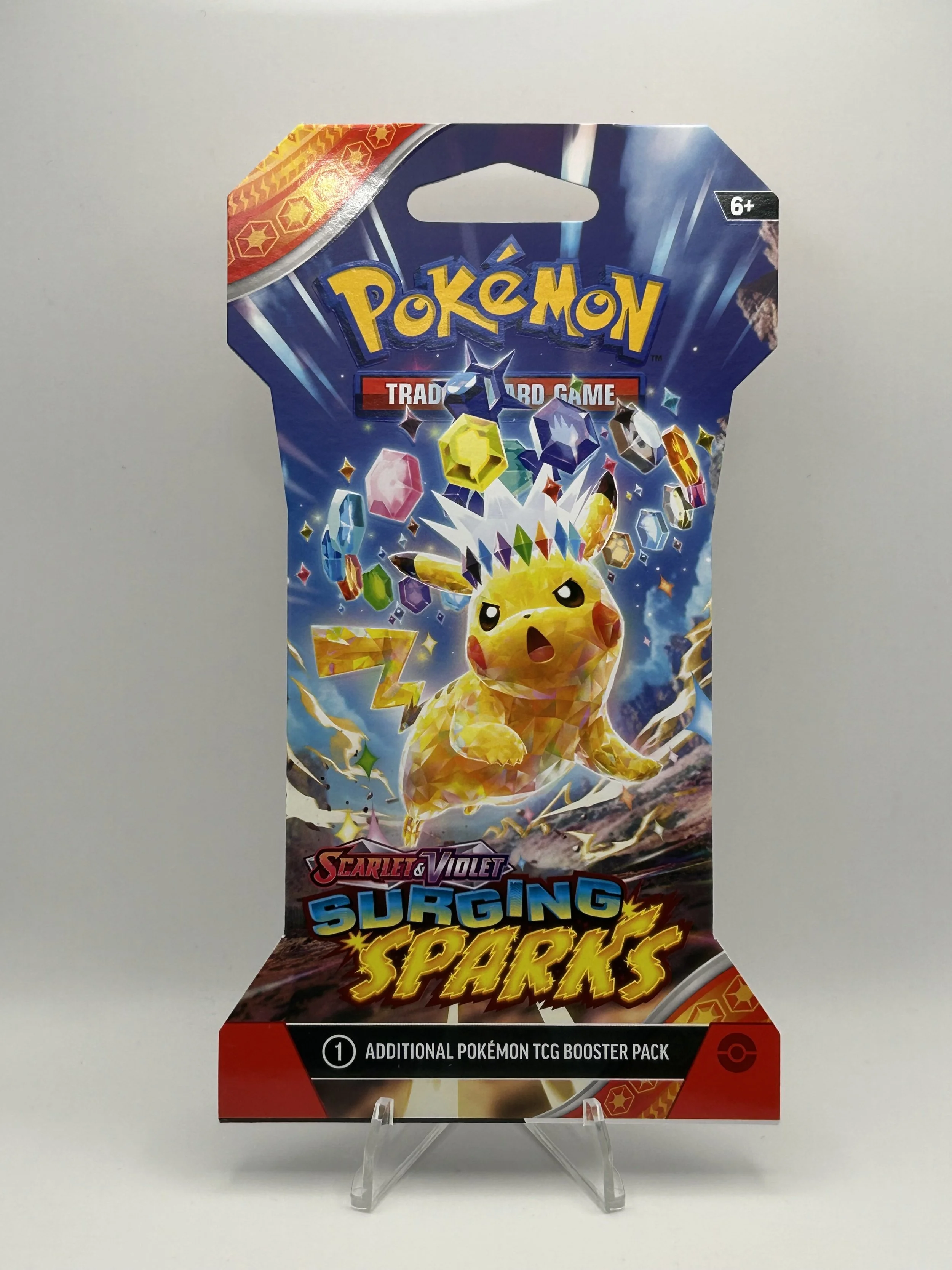 Surging Sparks Sleeved Booster Pack – English