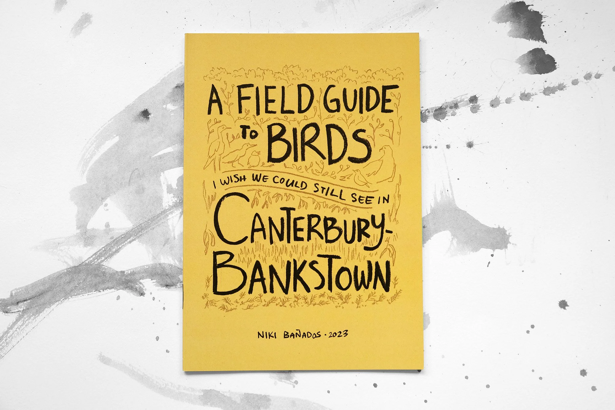 A field guide to birds (I wish we could still see) in Canterbury-Bankstown (zine)