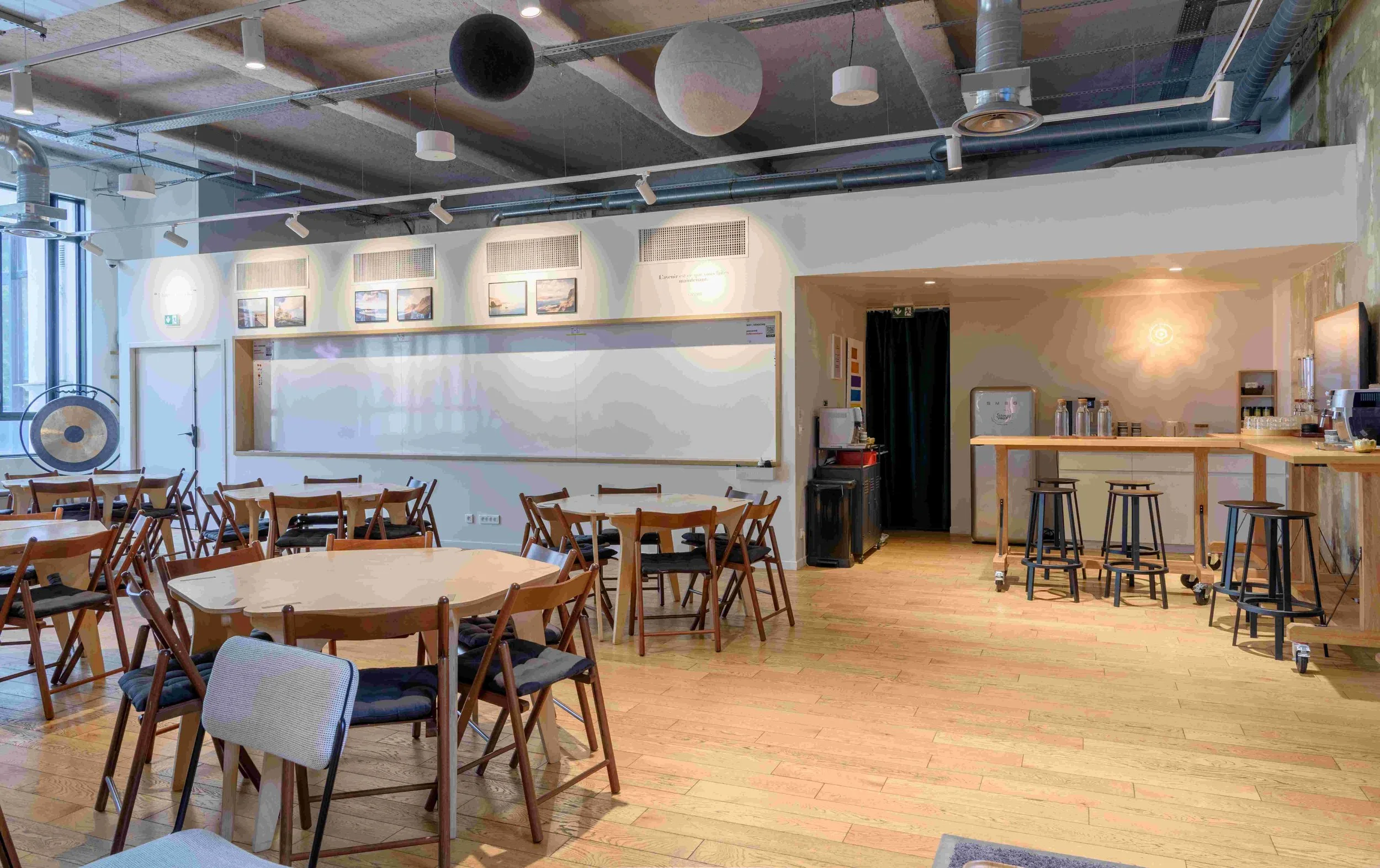 Vue espace café