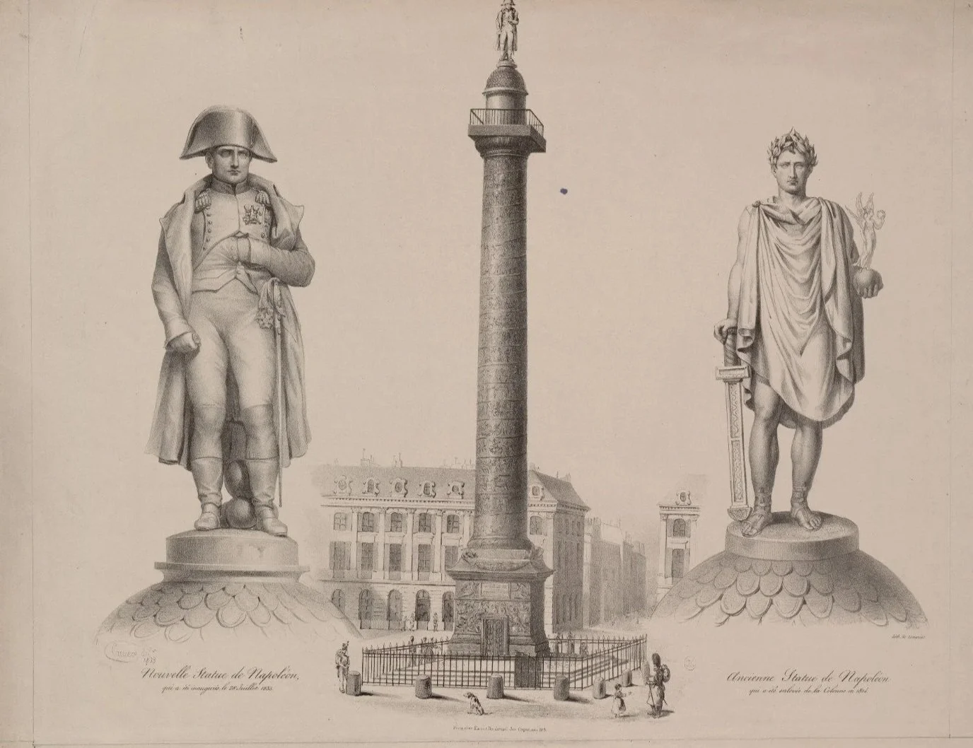 Statue Napoléon Place Vendôme