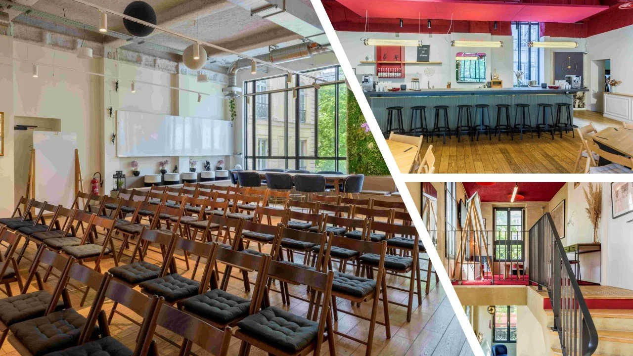 Duplex lumineux pour réunions et workshops à Paris