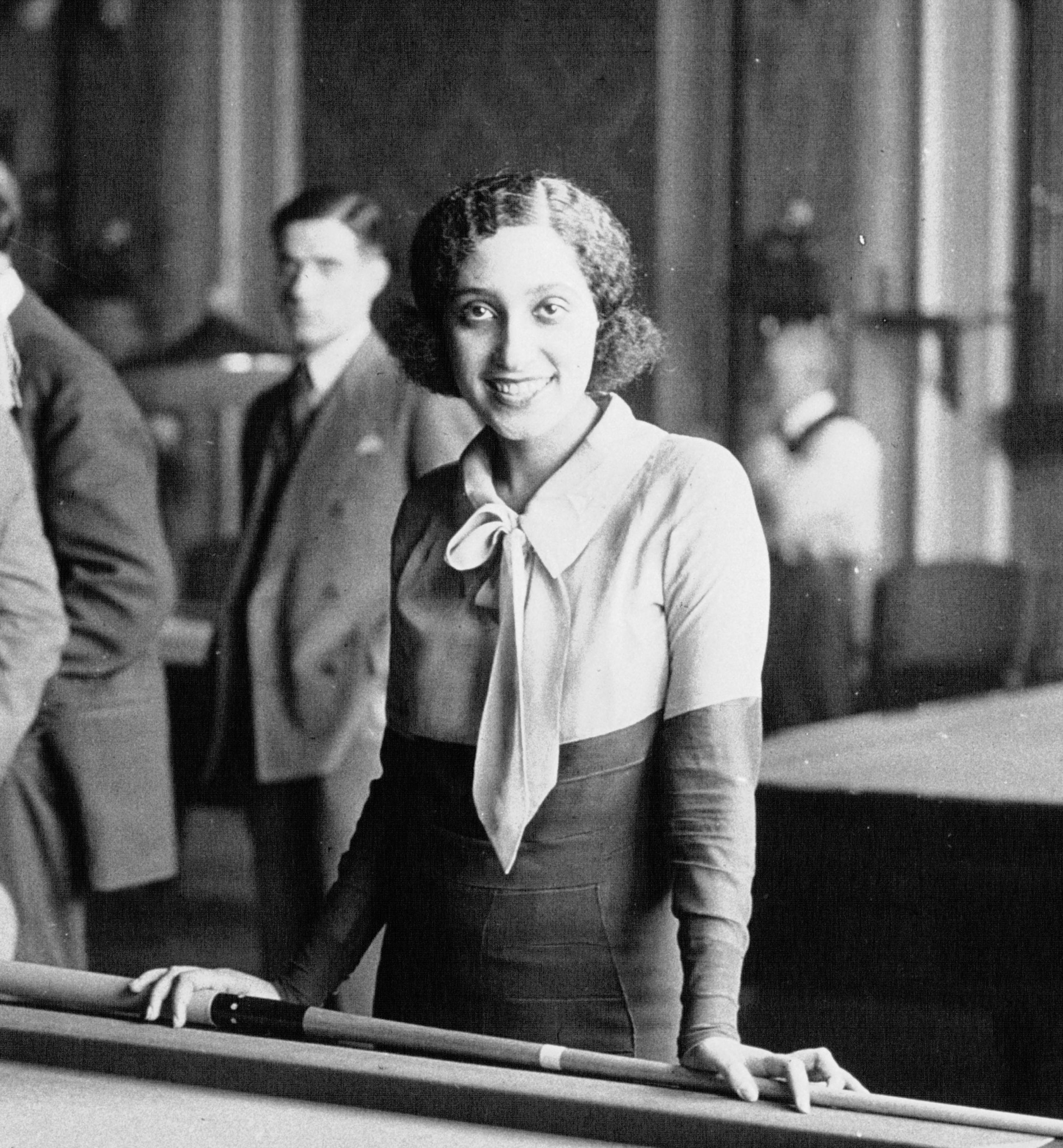 Premier Championnat féminin de Billard en 1932