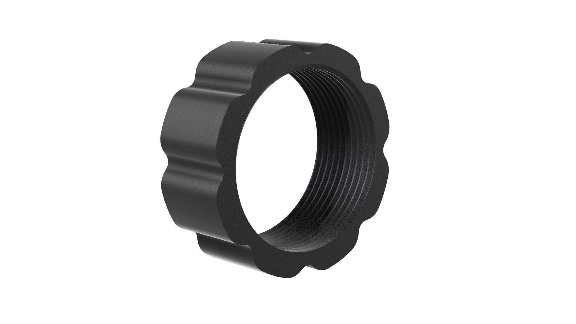 60mm Einschraubstück mit Mutter