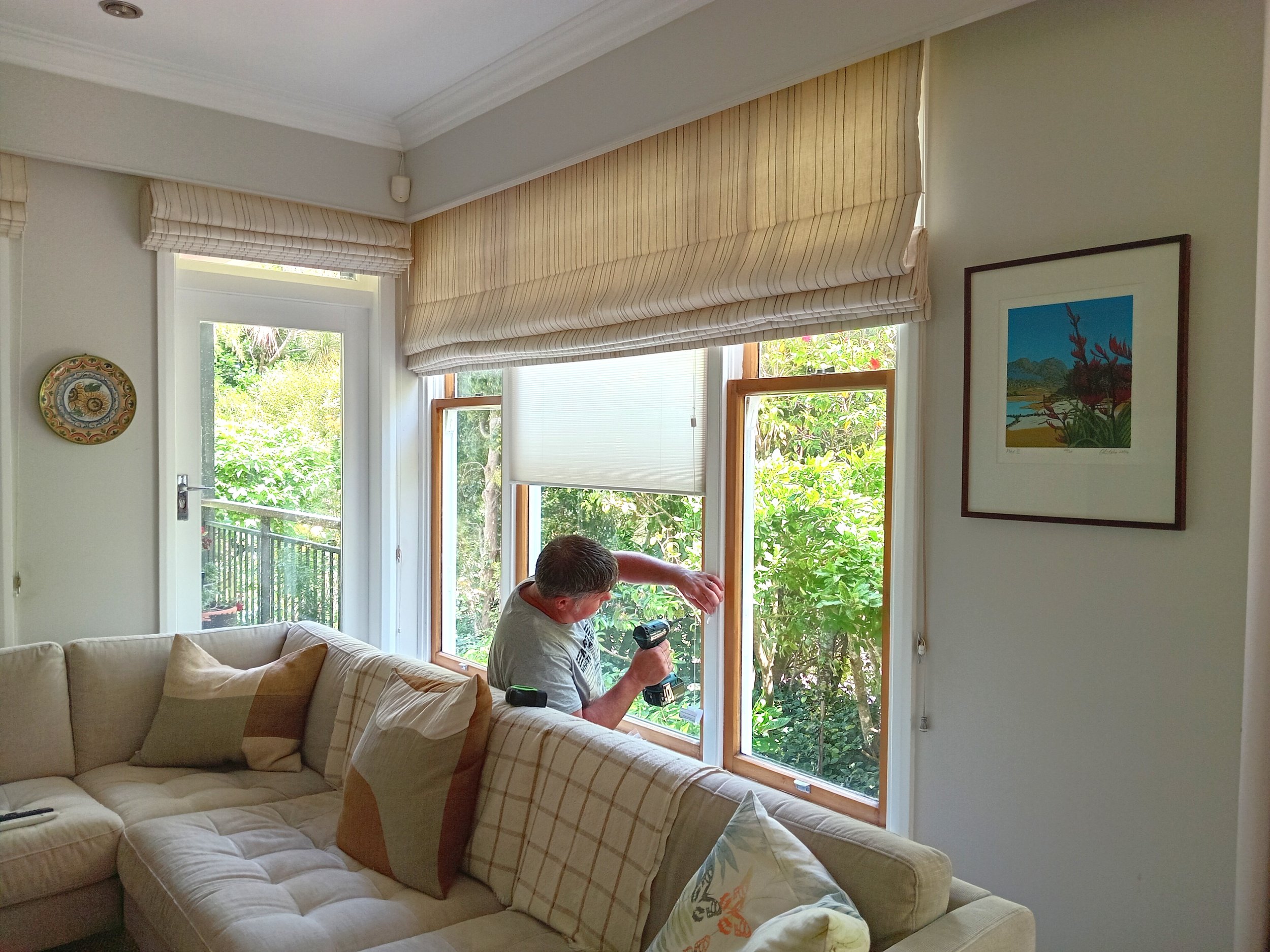 Installing Thermacell Blind