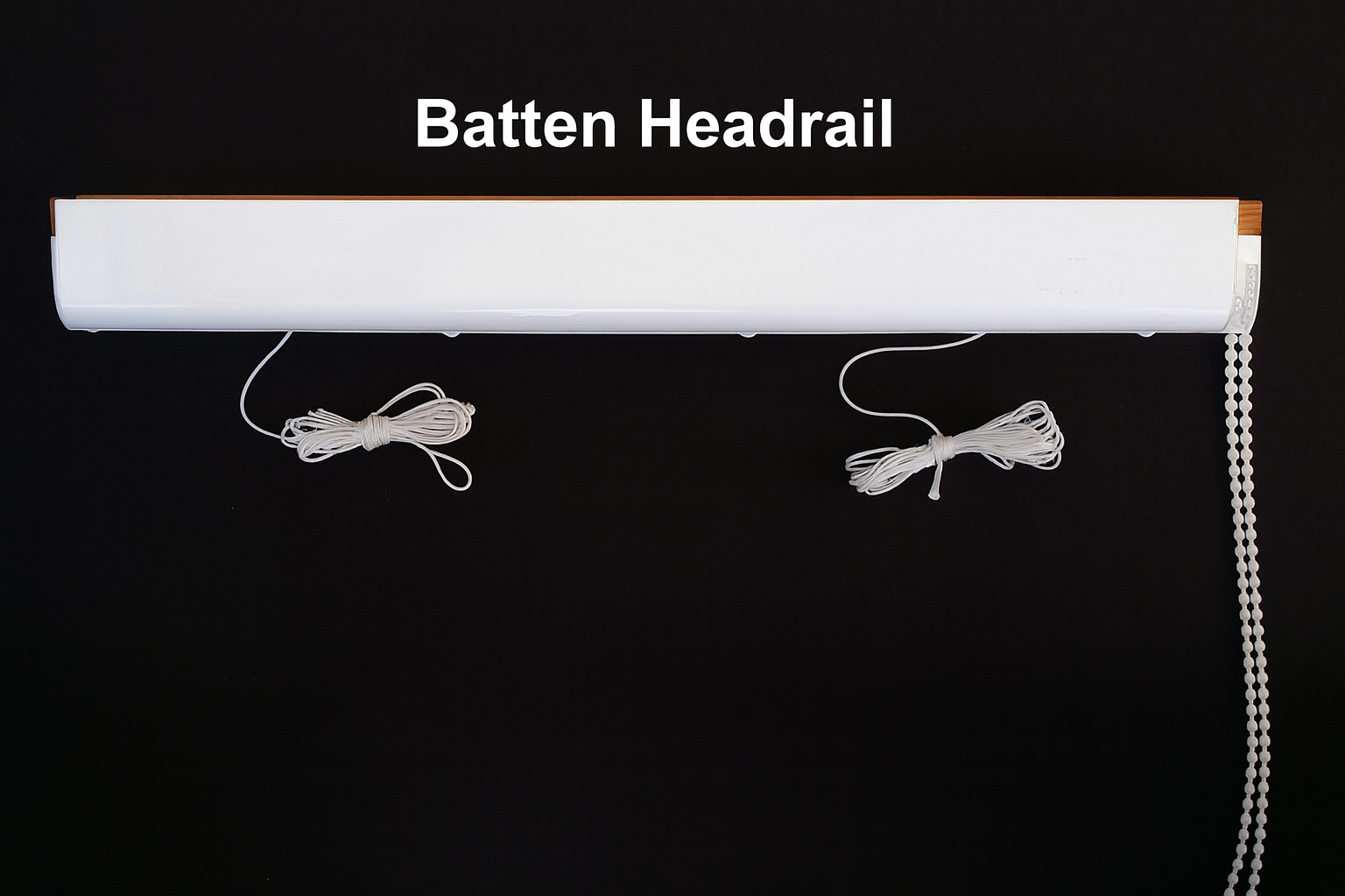 Headrail can be used as is or automated, (Automation can also be retrofitted later) 