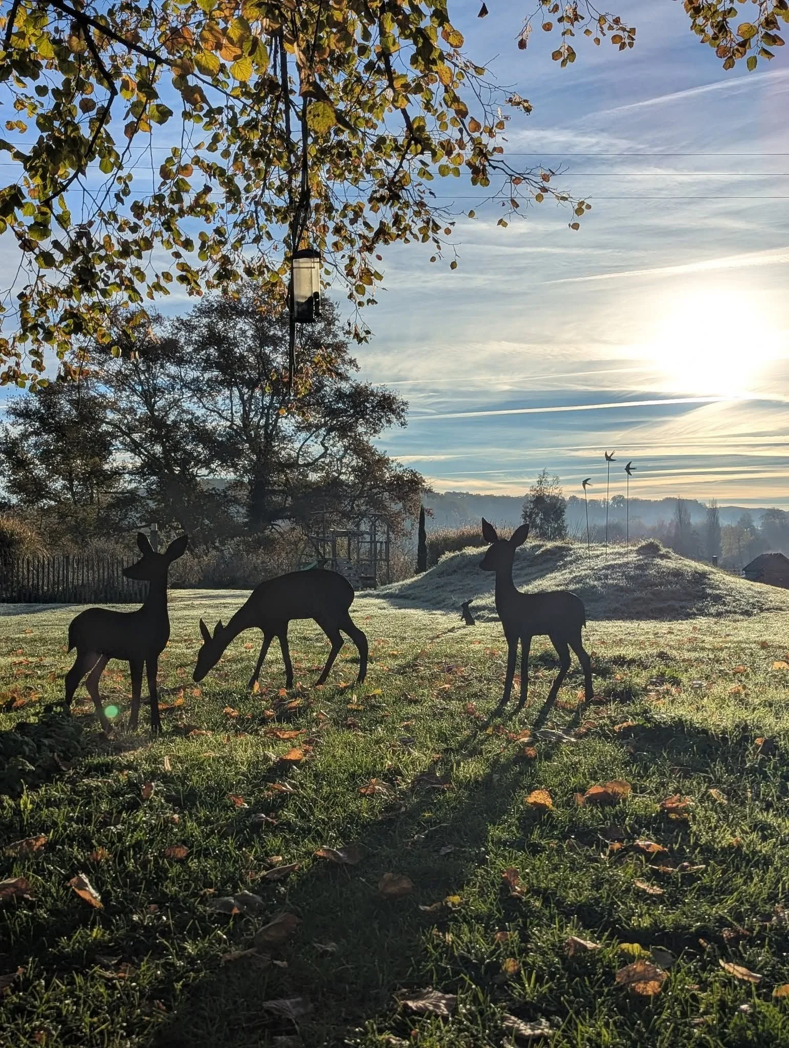 Cerfs en Fer Forgé – Art de Jardin Unique