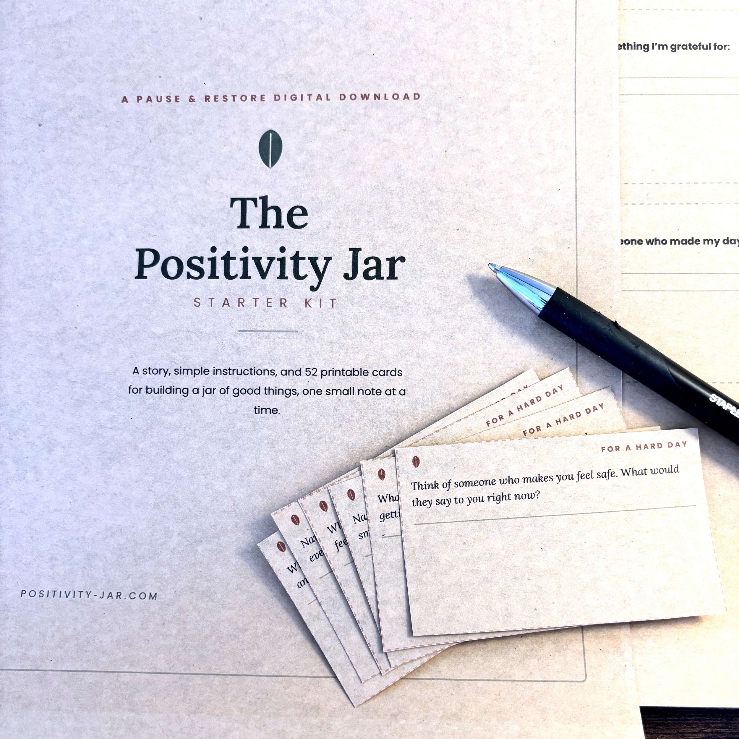 Positivity Jar Starter Kit