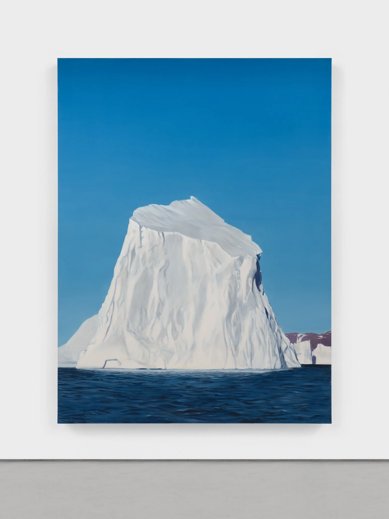 Griese Fjord, 2026, oil on canvas, 100 x 75 inches