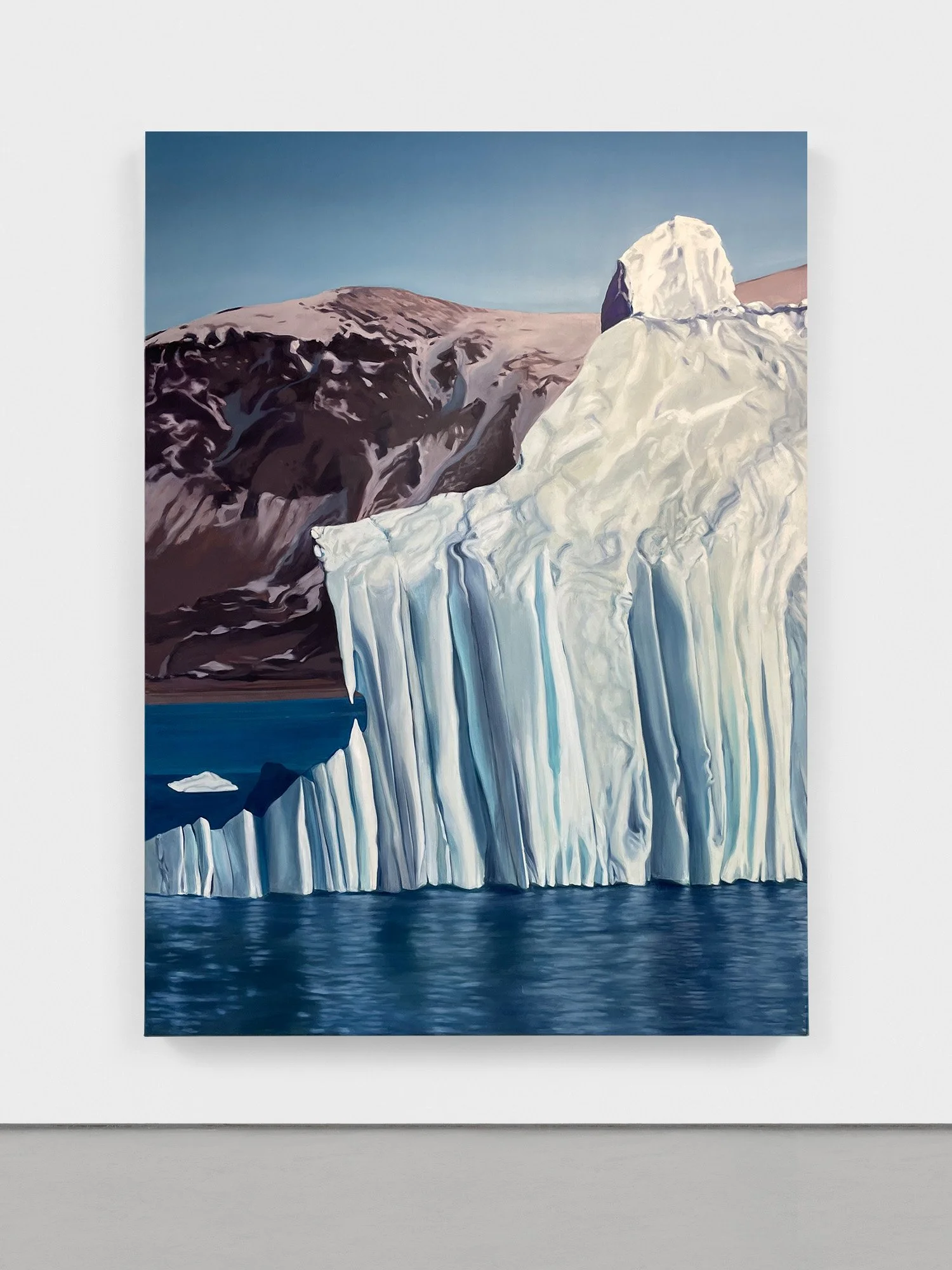 De Dodes Fjord Kap York, 2026, oil on canvas, 102 x 75 inches