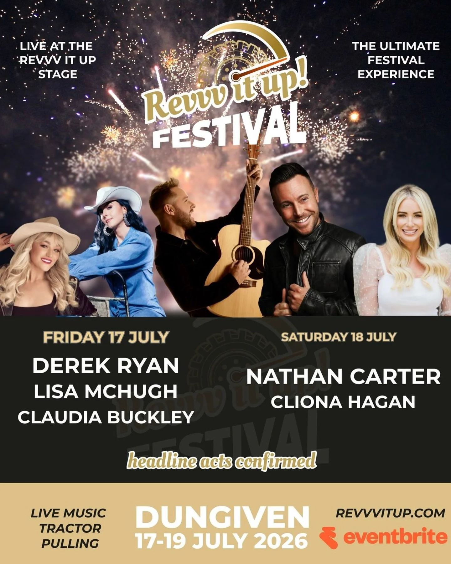 🚜 Our new line-up is in full swing with not one, but TWO new acts joining us at 𝗥𝗲𝘃𝘃𝘃 𝗜𝘁 𝗨𝗽 𝗙𝗲𝘀𝘁𝗶𝘃𝗮𝗹 𝟮𝟬𝟮𝟲&hellip; 

𝗧𝗜𝗖𝗞𝗘𝗧𝗦 have been selling 𝗙𝗔𝗦𝗧 and it looks like this is going to be 𝗕𝗜𝗚𝗚𝗘𝗥 and 𝗕𝗘𝗧𝗧𝗘𝗥 at