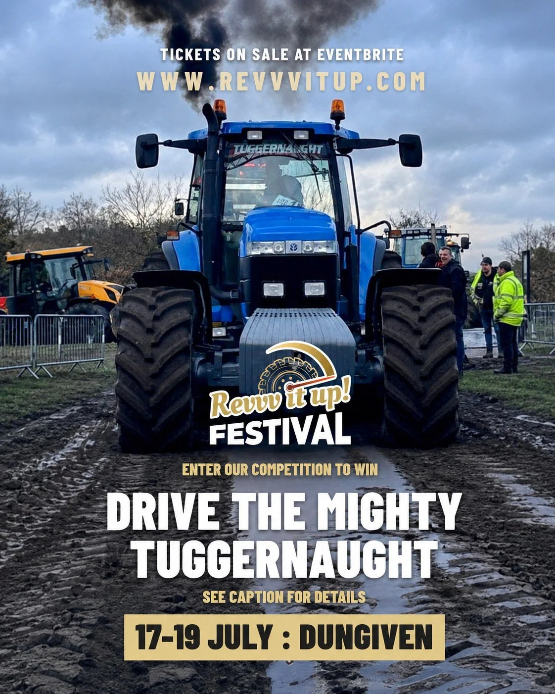 🚜🔥 YOUR CHANCE TO DRIVE THE MIGHTY TUGGERNAUGHT! 🔥🚜

As part of this week&rsquo;s competition, this is your chance to climb into the cab of this legendary pulling machine, The Mighty Tuggernaught 👀

We&rsquo;re giving ONE lucky winner the opport