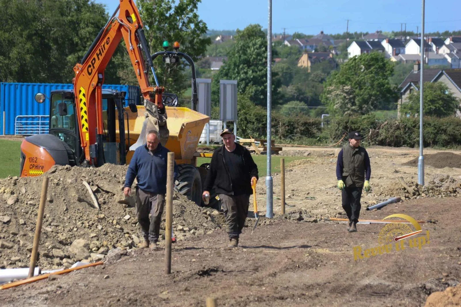 The sunshine was out and so was the team, putting in the work to make Revvv It Up Festival 2026 bigger and better than ever.

Every week the site changes a little more, with plenty happening behind the scenes as preparations continue for July.

A hug