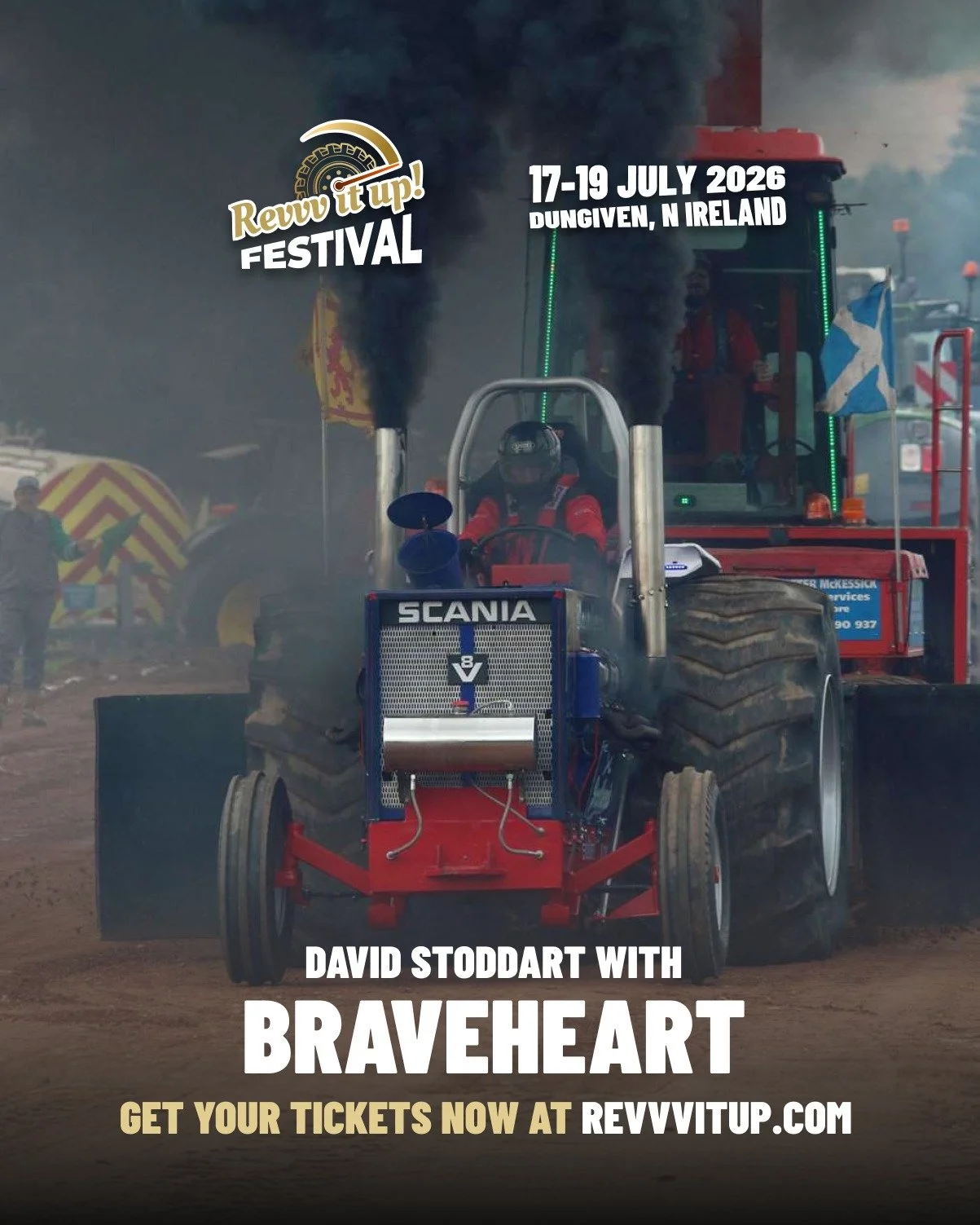 🚜 HIGH PERFORMANCE TRACTOR PULLERS // OUR GUEST POWER PULLERS 🚜
(PART 2 of 2)

The tractor pulling action at Revvv It Up Festival just keeps getting bigger.

Joining us this July are more incredible machines and drivers from across the UK and Irela