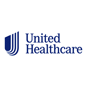 United Healthcare logo with stylized 'U' and 'H' in blue.