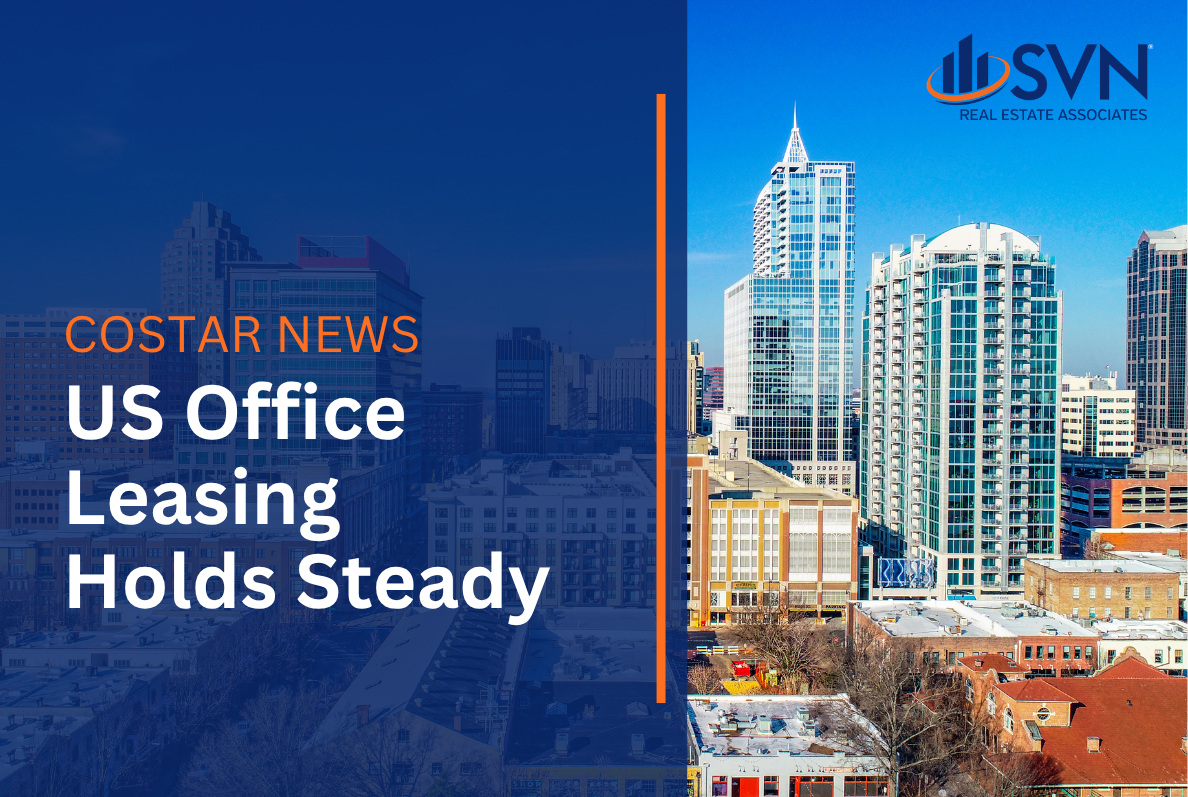 CoStar News: US office leasing holds steady at midyear