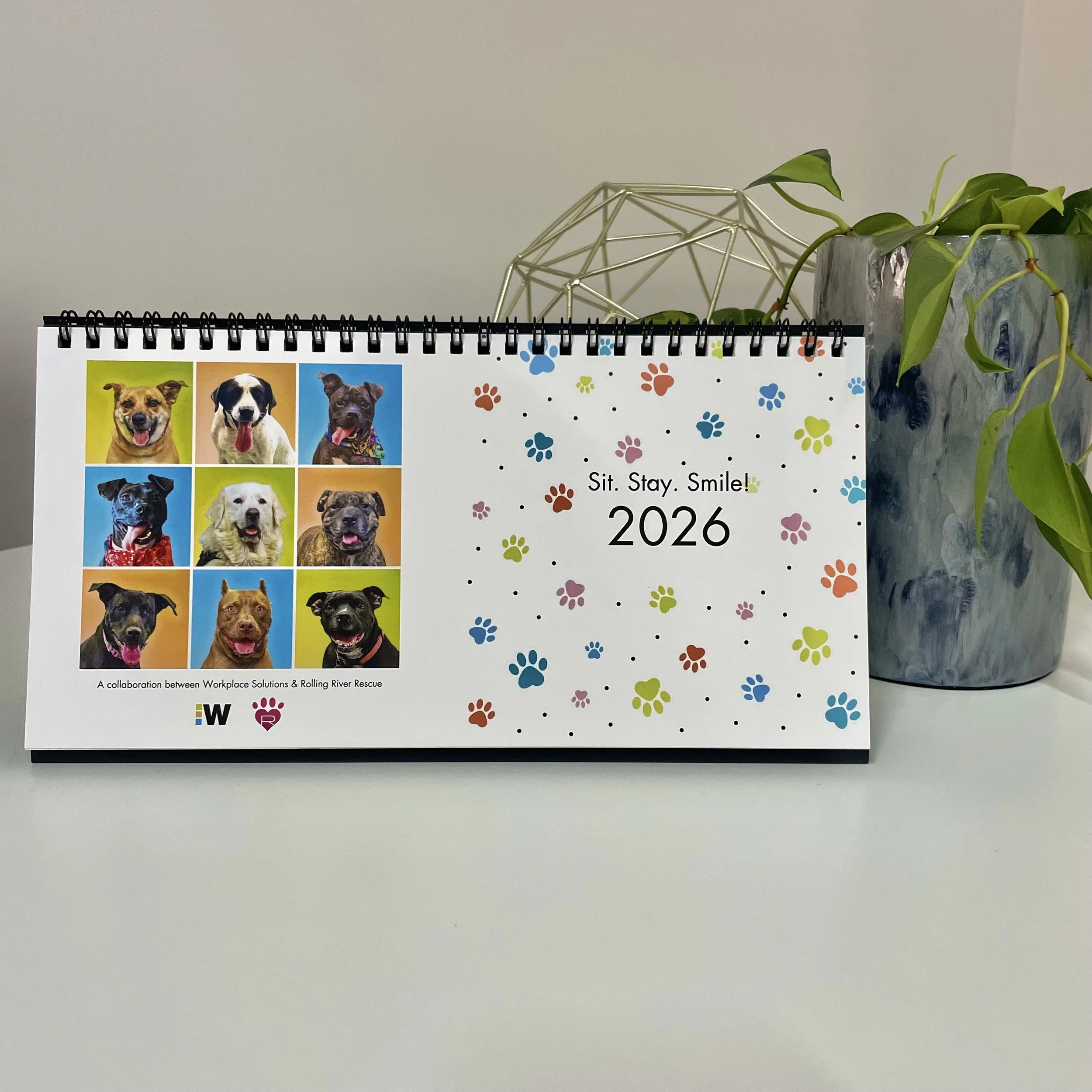 2026 "Sit. Stay. Smile!" Calendar