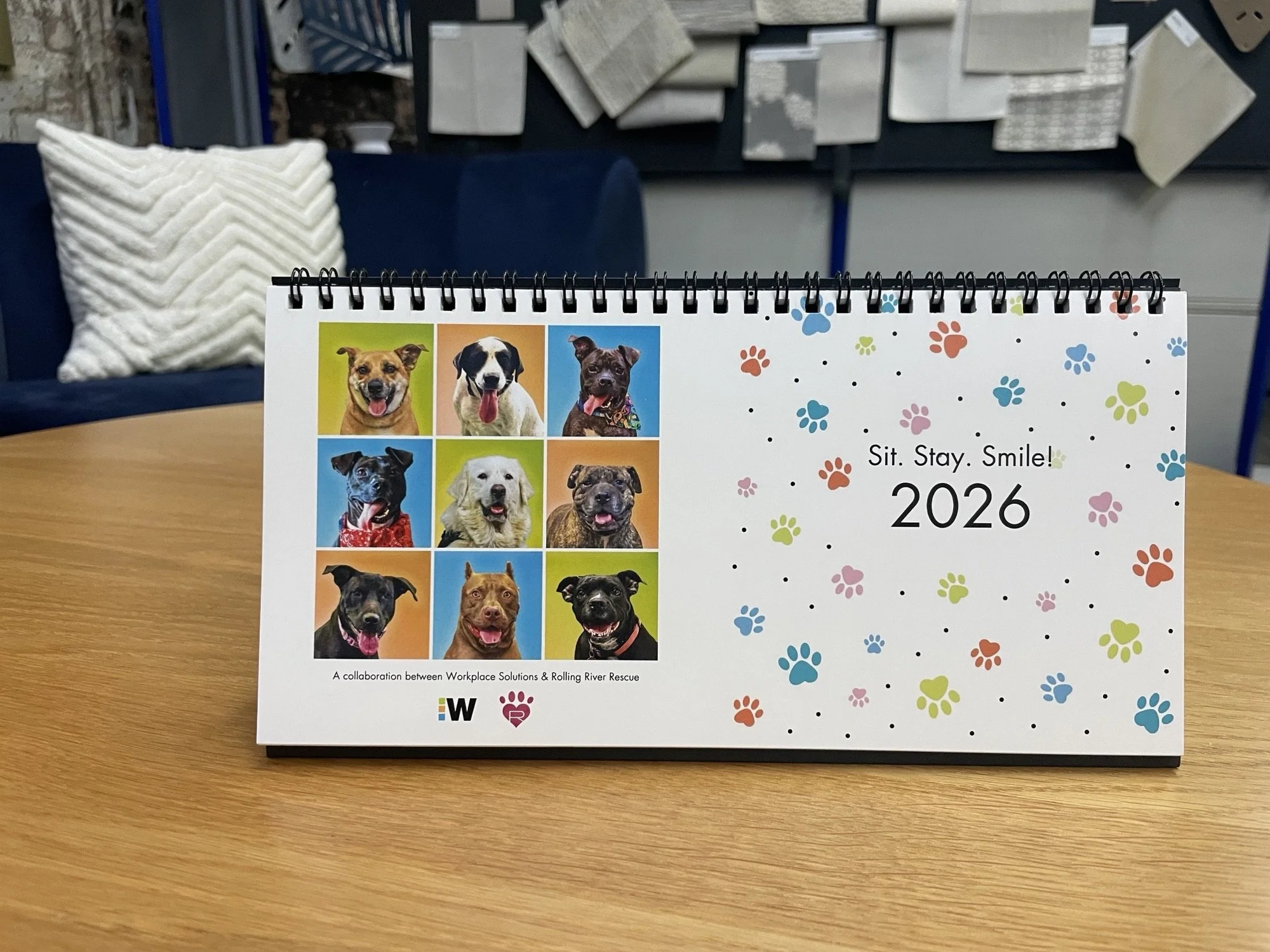Workplace Solutions Launches Dog Calendar to Support Local Rescue