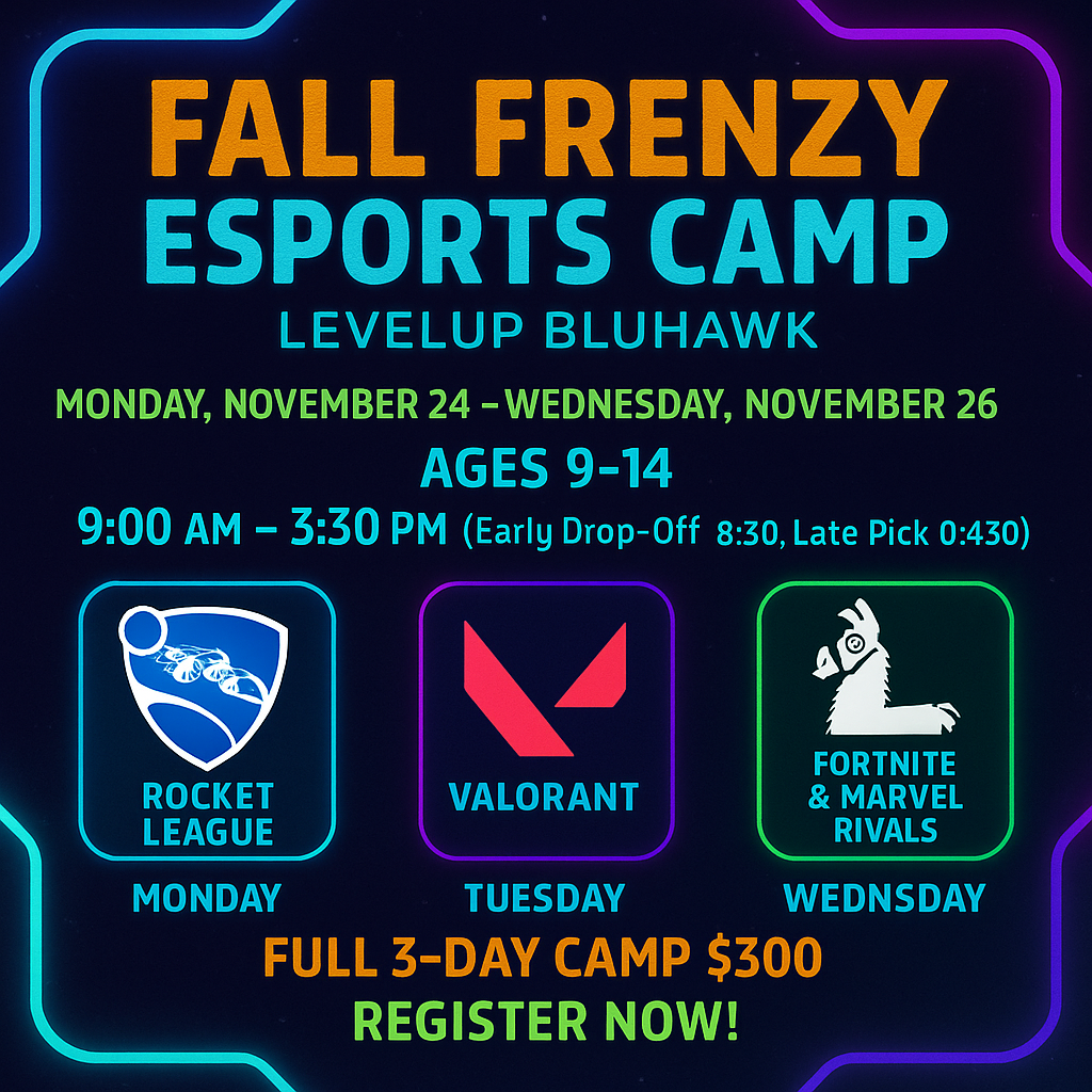 FALL FRENZY GAMING CAMP