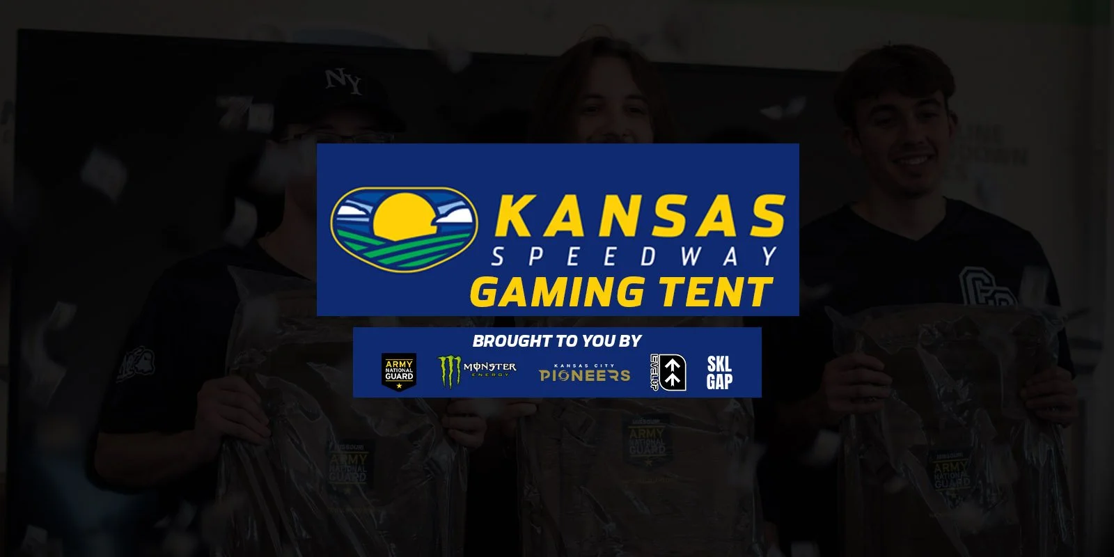 Kansas Speedway Gaming Tent
