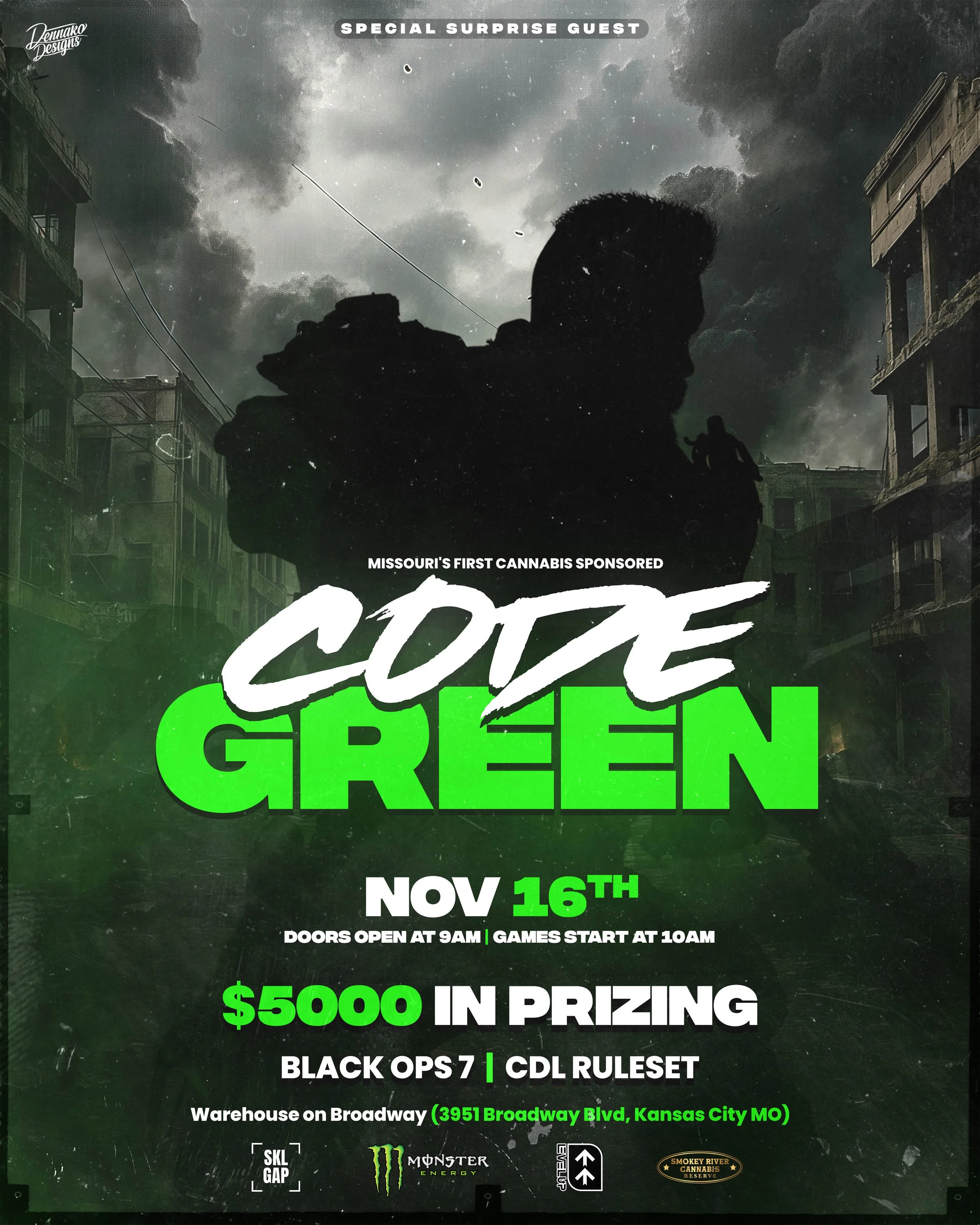 Code Green presented by Smokey River Cannabis — LUA