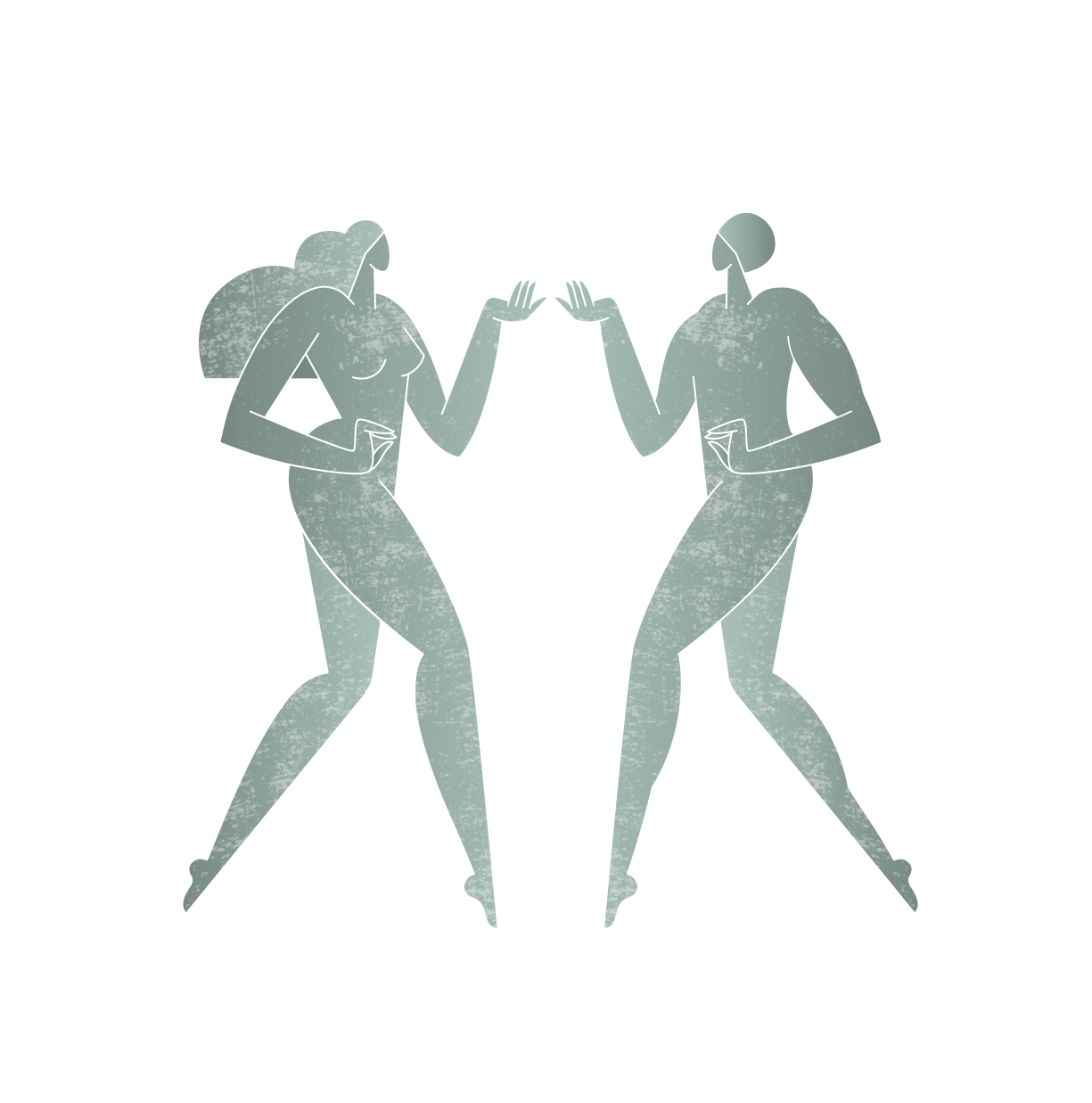 Illustration Paar Beziehungstraining – Bewusst in Beziehung wachsen und Verbindung vertiefen