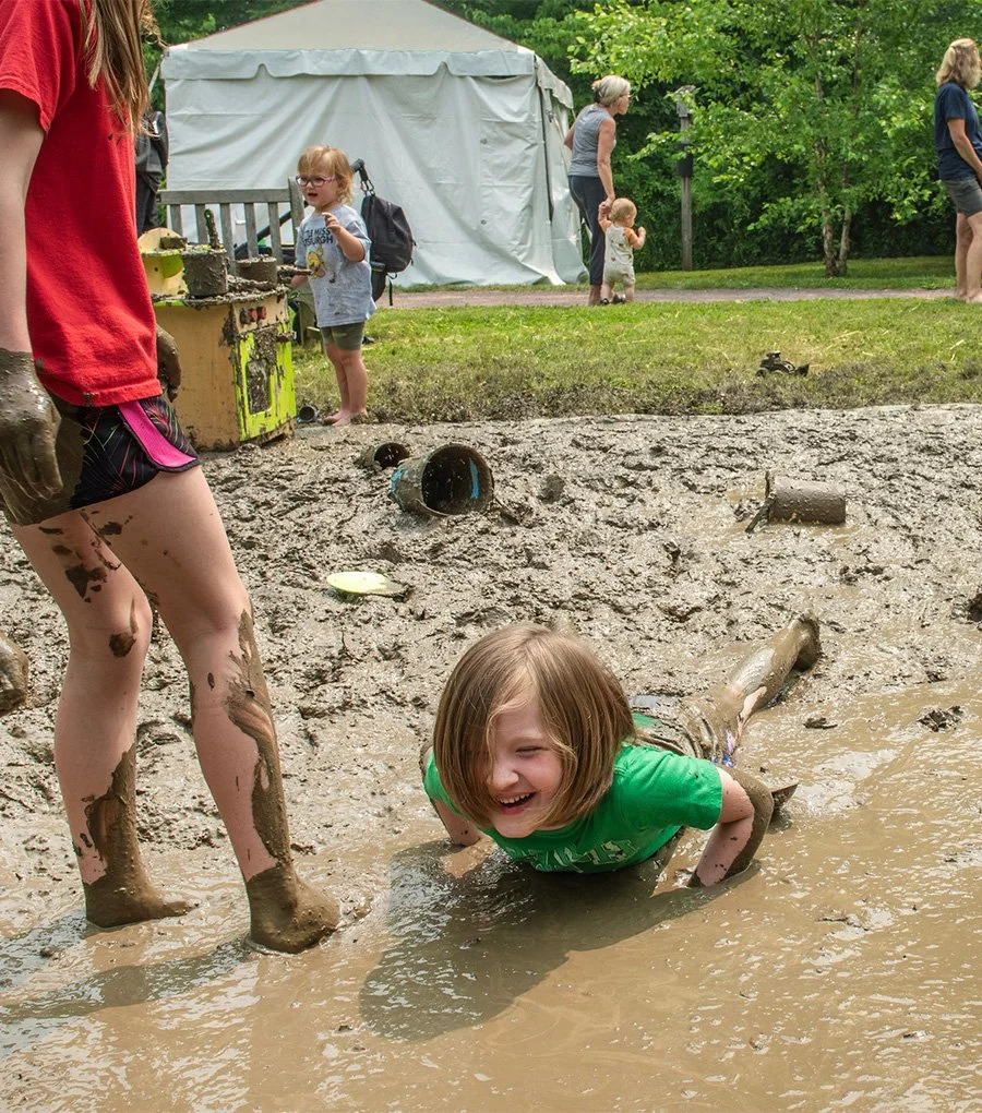International Mud Day at Pittsburgh Botanic Garden