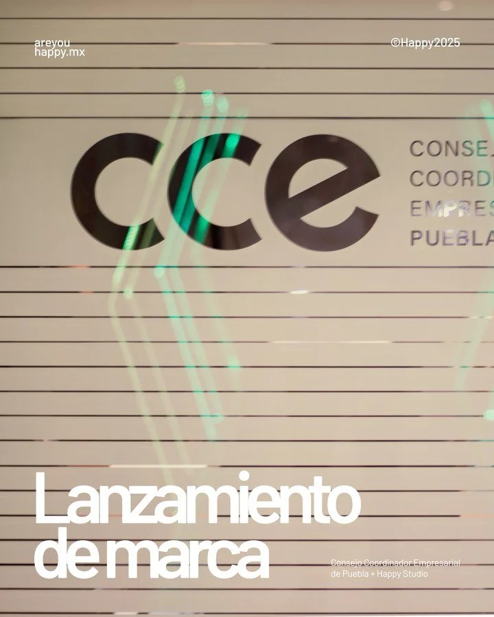 CCE Puebla + Happy 

#rebranding #visualidentidy