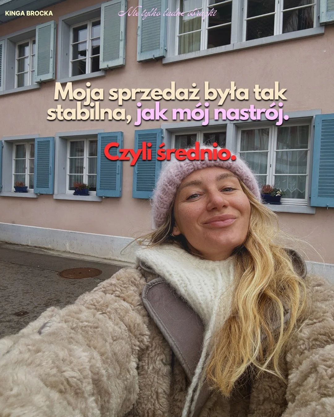 Długo myślałam, że wolność to brak struktury, że to zabija spontaniczność.Jak będzie lekko, spontanicznie i &bdquo;flow&rdquo;, to będzie najlepiej dopasowany do mnie model,w kt&oacute;rym pracuje. 
Jasne&hellip;jako artystka pracując większość życia