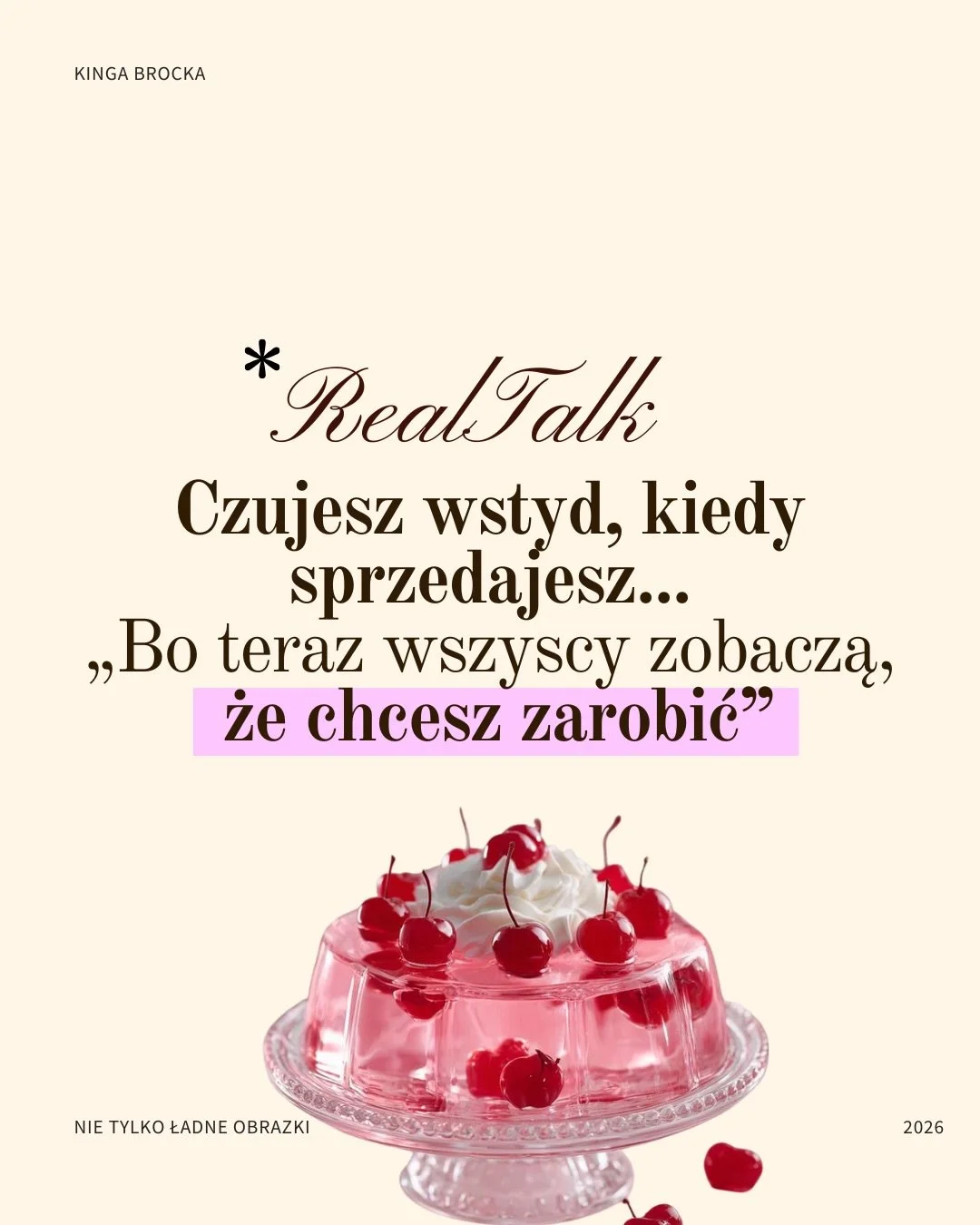 Kiedy się nie oferujesz, świat nie myśli:
&bdquo;wow, jaka ona szlachetna&rdquo;.
Świat myśli:
&bdquo;chyba nie ma nic konkretnego&rdquo;.
Albo po prostu&hellip; nie myśli o Tobie wcale.

Sprzedaż nie jest tylko kwestią umiejętności sprzedażowych,mar