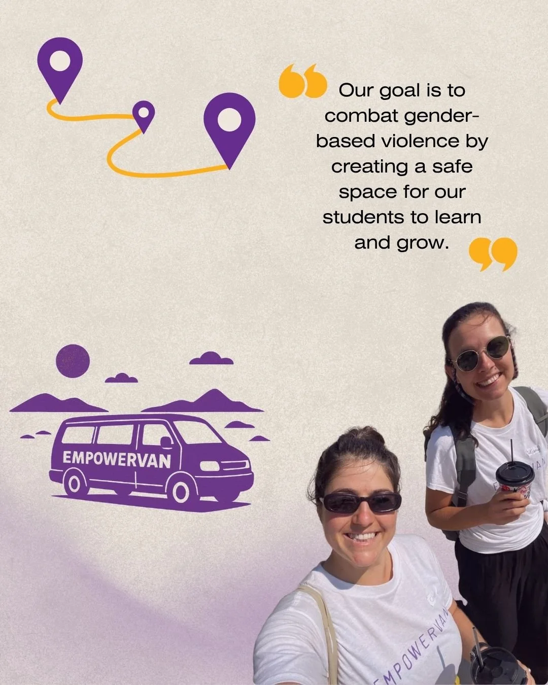 This summer, two years after we founded EmpowerVan, we realized our first tour - the initial idea of the program. 

During three weeks we travelled to three islands and facilitated 36 hours of Empowerment Self Defense classes. 

Tatjana, who was co-i