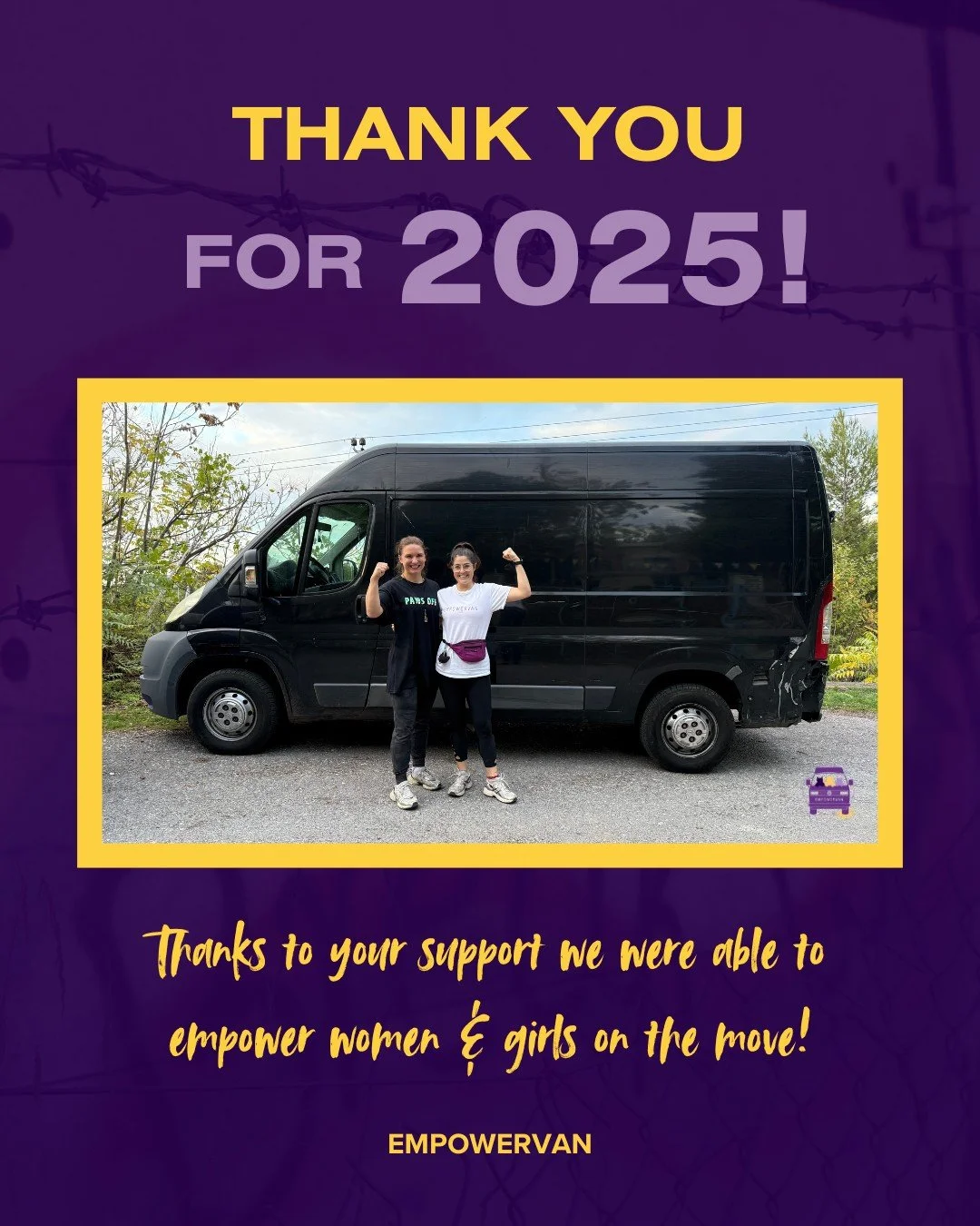 458 &mdash; that&rsquo;s the number of class visits we had in 2025. This would not have been possible without your support.

2025 has been a year filled with milestones for the EmpowerVan team. Thanks to our first international volunteers, we were ab