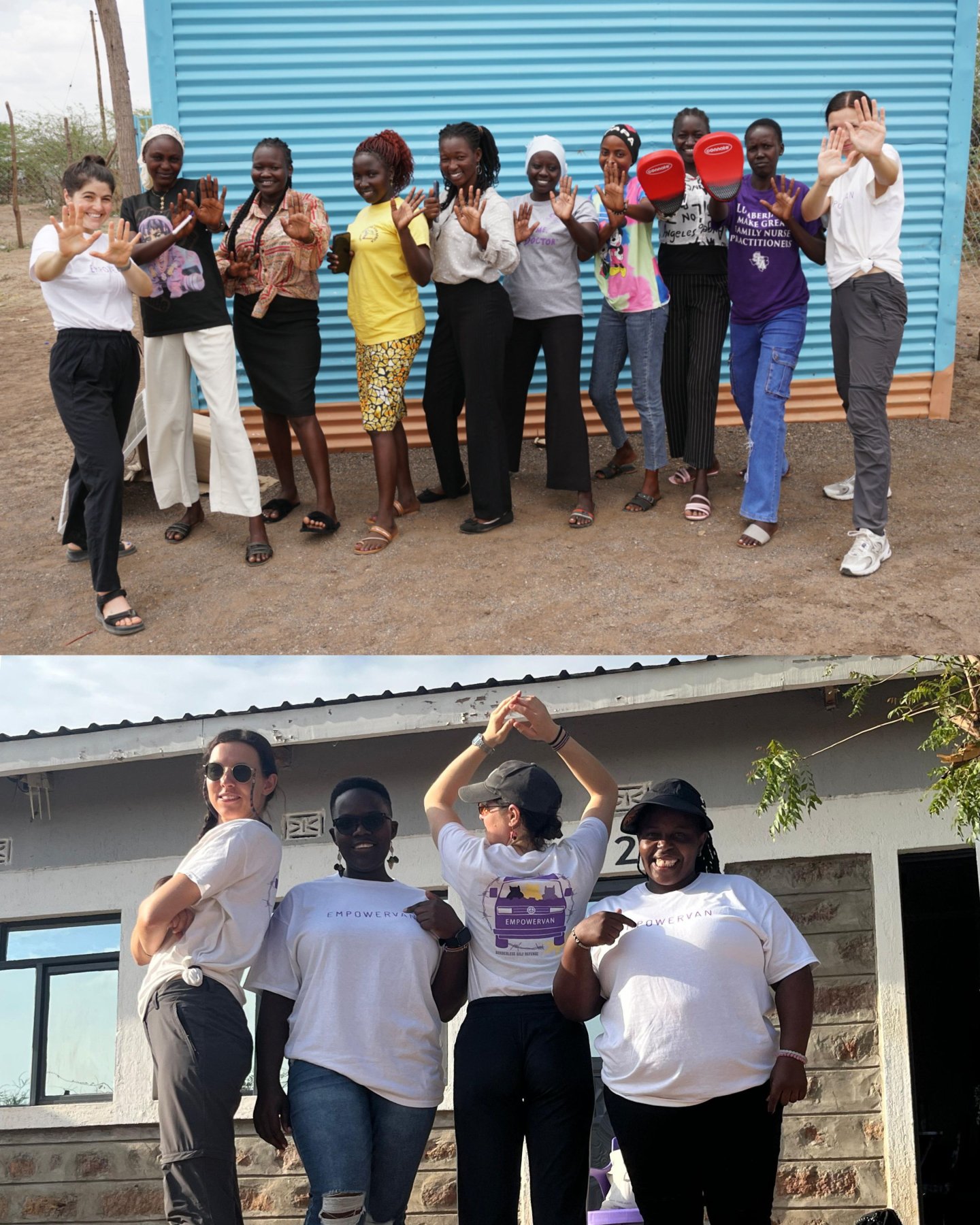 Last weekend, women from our two February training groups in Kakuma Refugee Camp gathered once again, this time to reflect on the learned techniques, share with us barriers to protection and thus help us shape our programmatic activities.

At the com