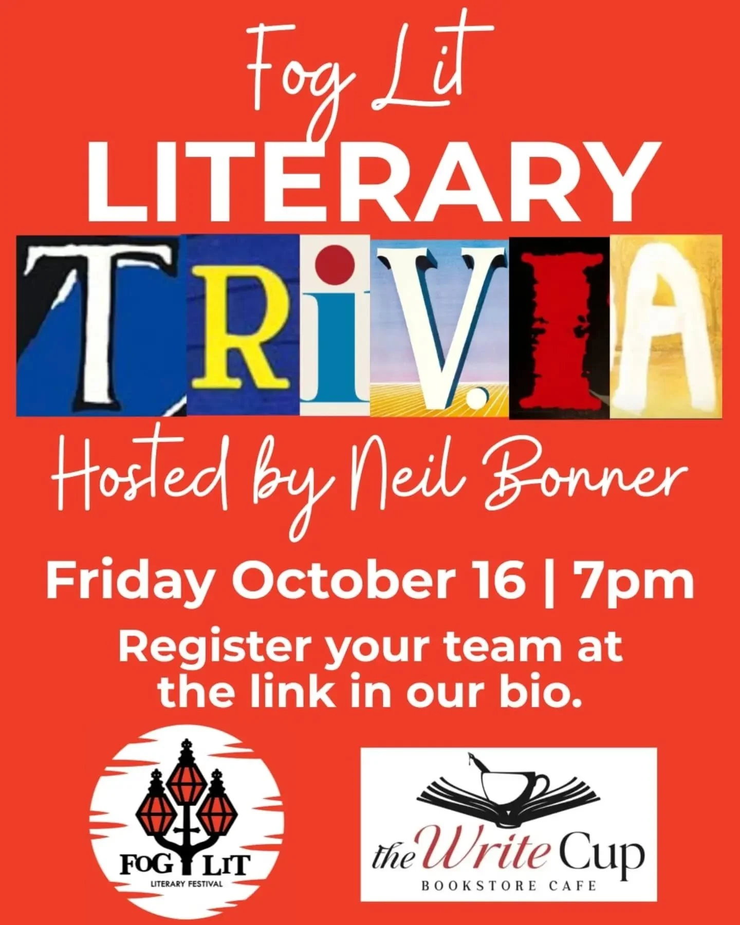 Literary Trivia Hosted by Neil Bonner