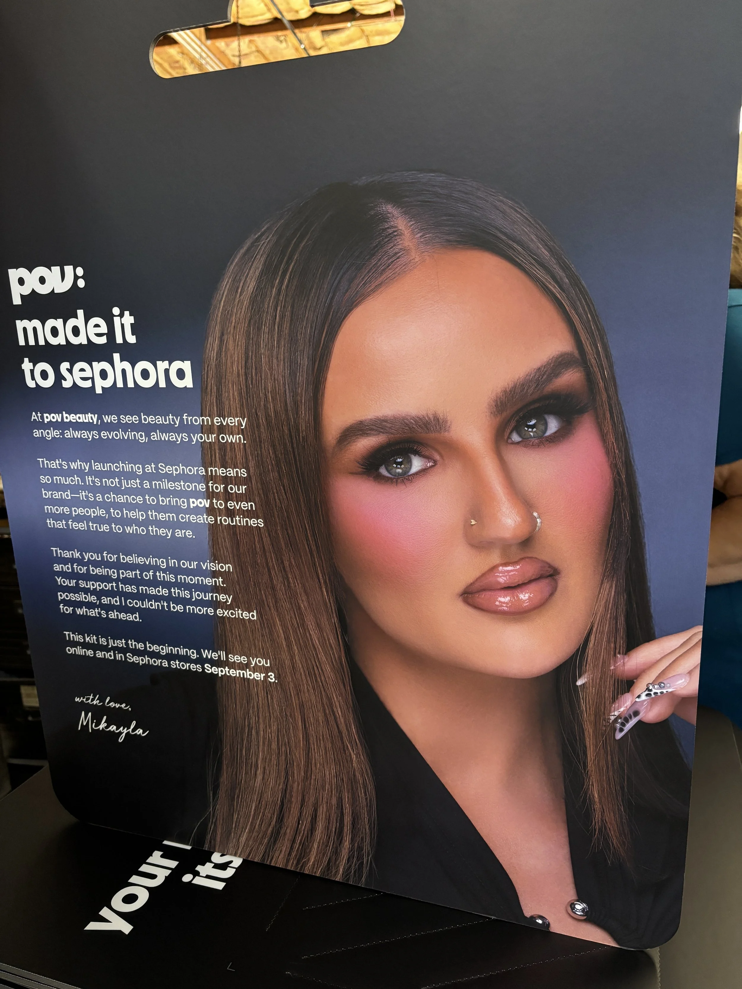 Sephora PR Box Back