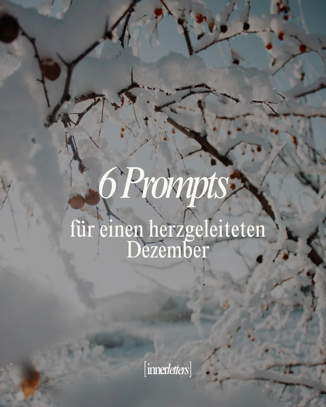 Hi Dezember ❄️ 

Starte intuitiv in den neuen Monat mit diesen 6 Journaling Prompts und einen ehrlichen Dialog mit deinem Herzen 🩵

#journaling #dezember #journalingideas