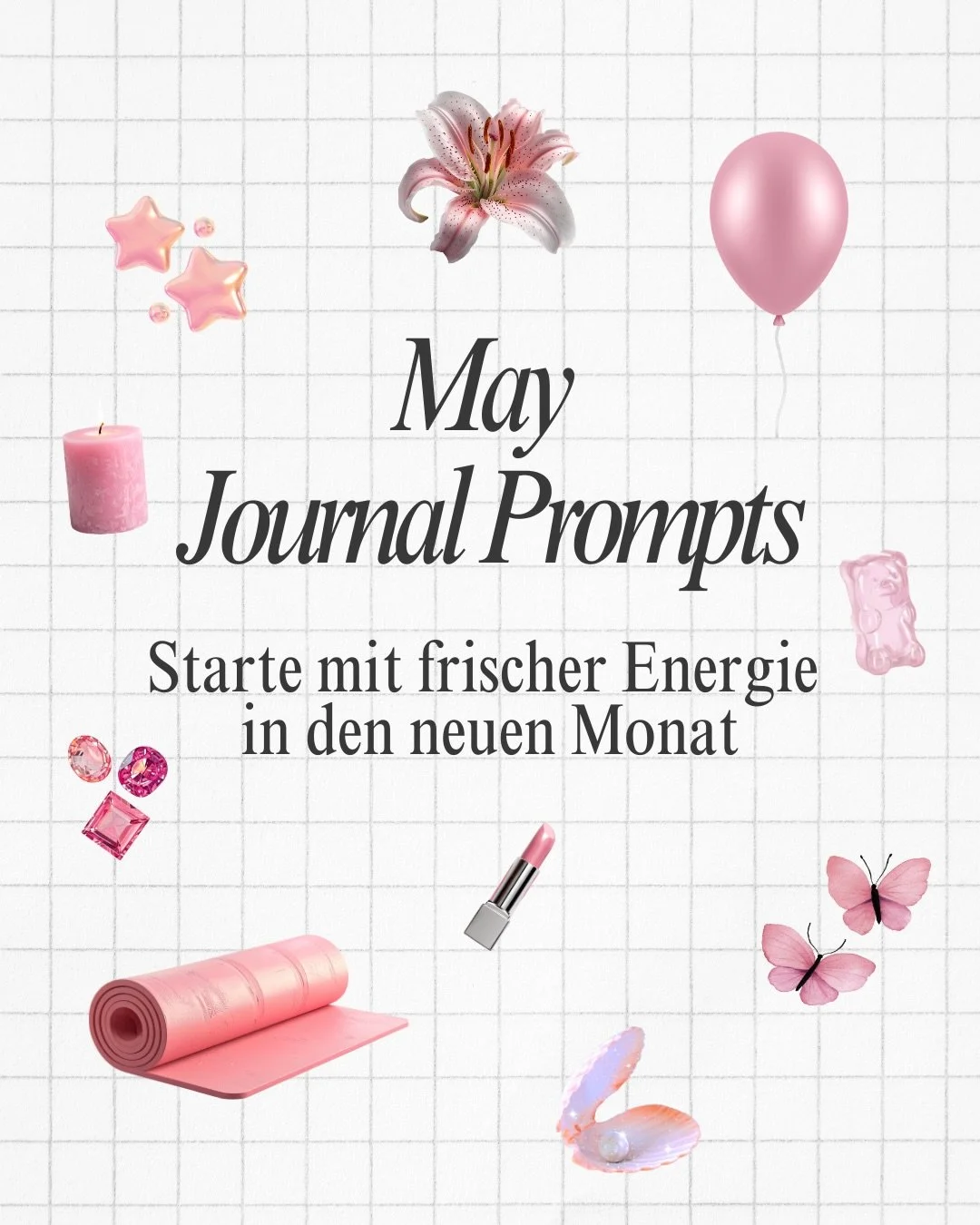 Happy journaling 🌸

Starte deinen Mai mit diesen Journaling-Prompts - bei diesem tollen Wetter am besten irgendwo drau&szlig;en in der Sonne!

Viel Spa&szlig; dabei 🌞 

#journaling #schreiben #reflektieren #monatsreflexion