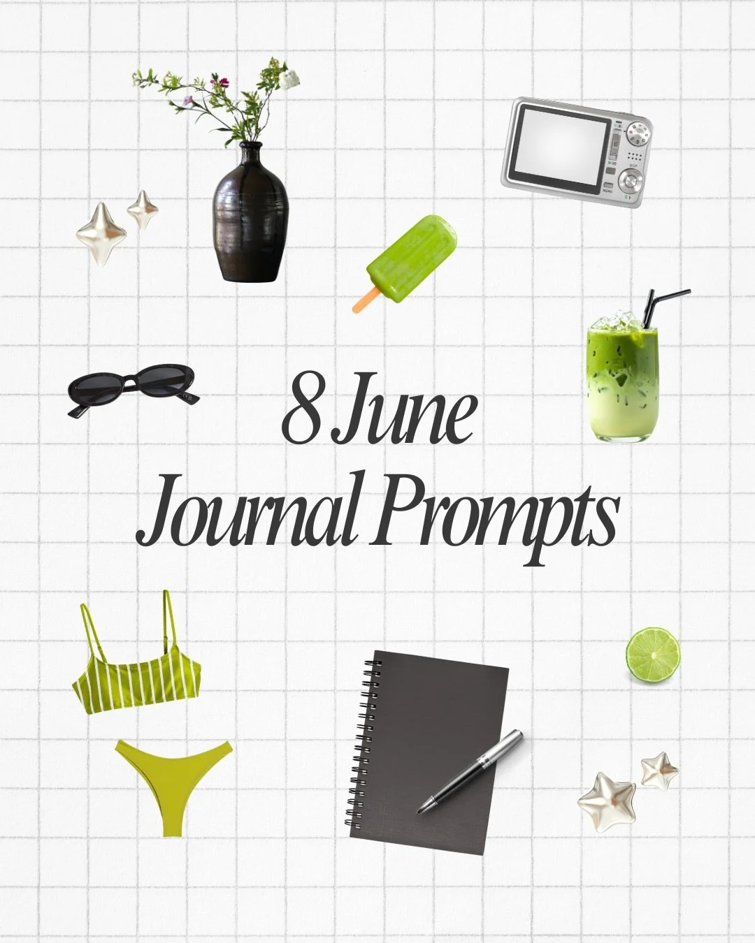 Ich w&uuml;nsche dir einen sanften Start in den Juni 💚

Diese Journal Prompts helfen dir dabei, dich auf den neuen Monat einzustimmen, kleine Ziele zu setzen und den Juni ganz intuitiv nach deinen Vorstellungen zu kreieren. 

Viel Spa&szlig; beim Be