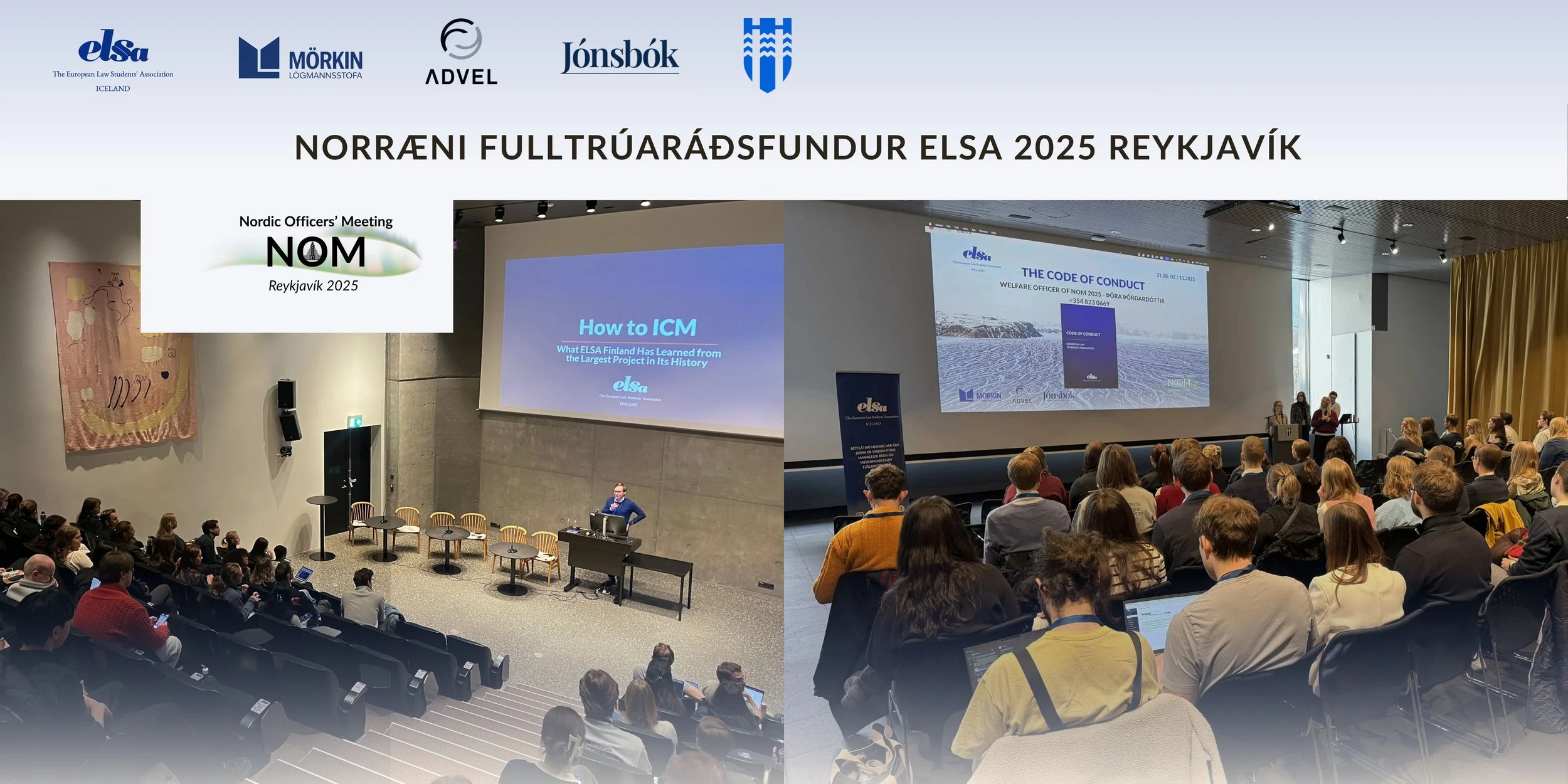 Norræni fulltrúaráðsfundur ELSA 2025 Reykjavík